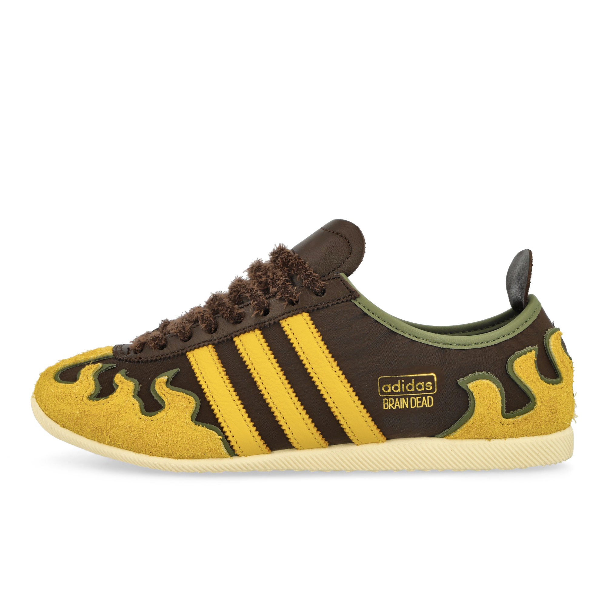 Brain Dead x adidas Japan Lo Shadow Brown / Hazy Yellow / Off White Low Top Sneakers JQ6789 | Overkill