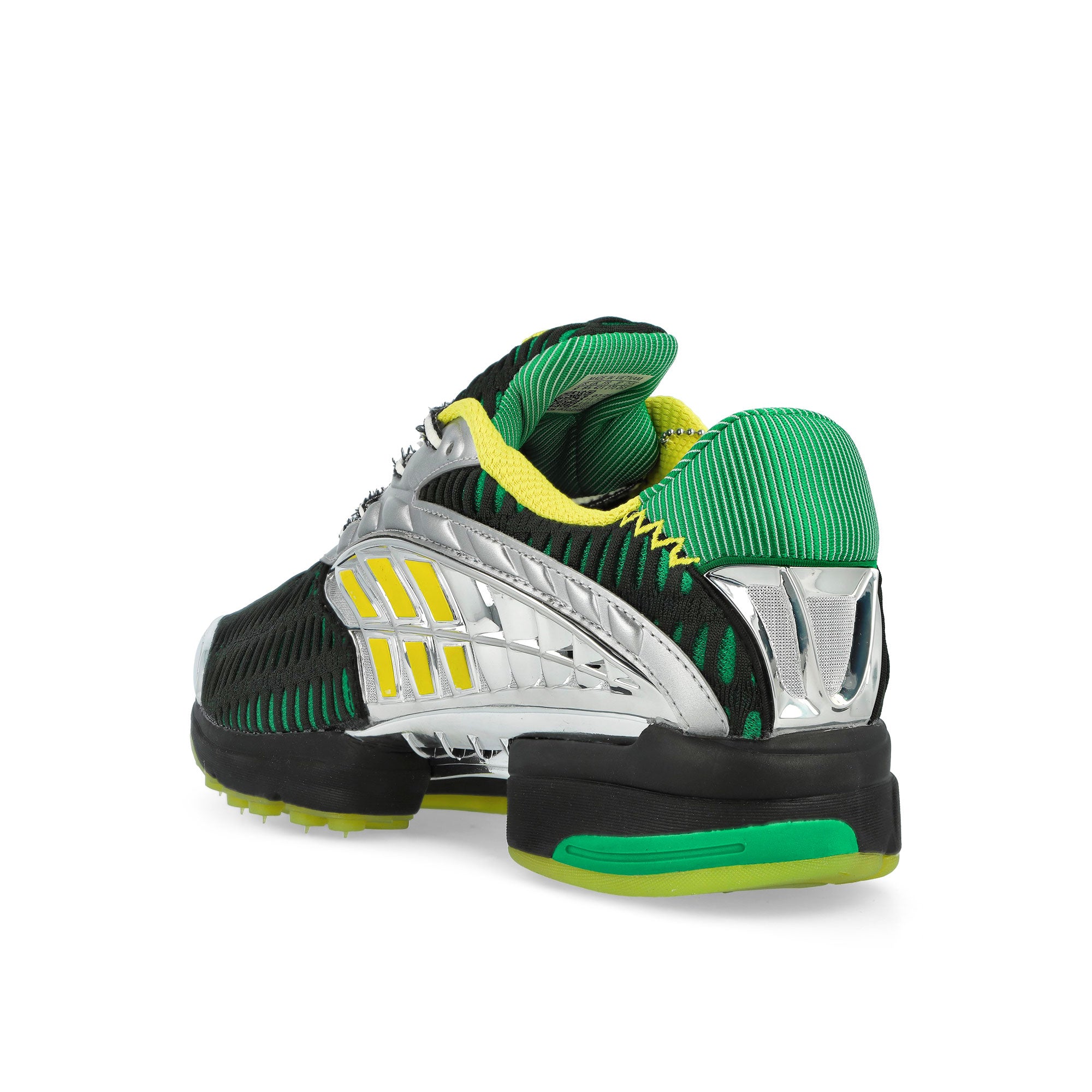 Brain Dead x adidas Climacool 2 Core Black / Impact Yellow / Silver Metallic Sneaker JQ6793 Material | Overkill