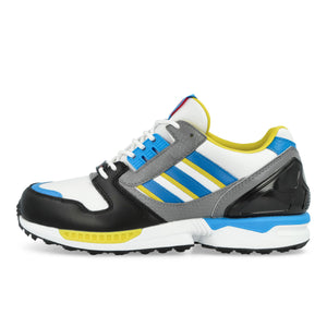 adidas ZX 8000 Golf Footwear White / Lucid Ray Blue / Core Black Low Top Sneakers JQ6807 | Overkill