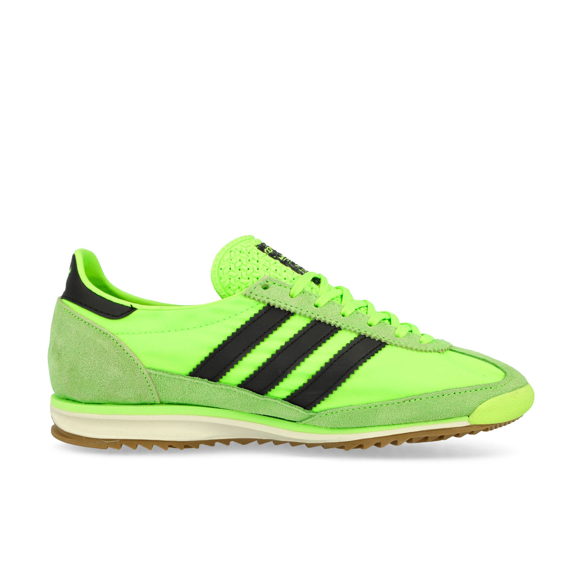 adidas SL 72 OG W Signal Green-Core Black-Gum 4 Low Top Sneaker Silhouette | Overkill