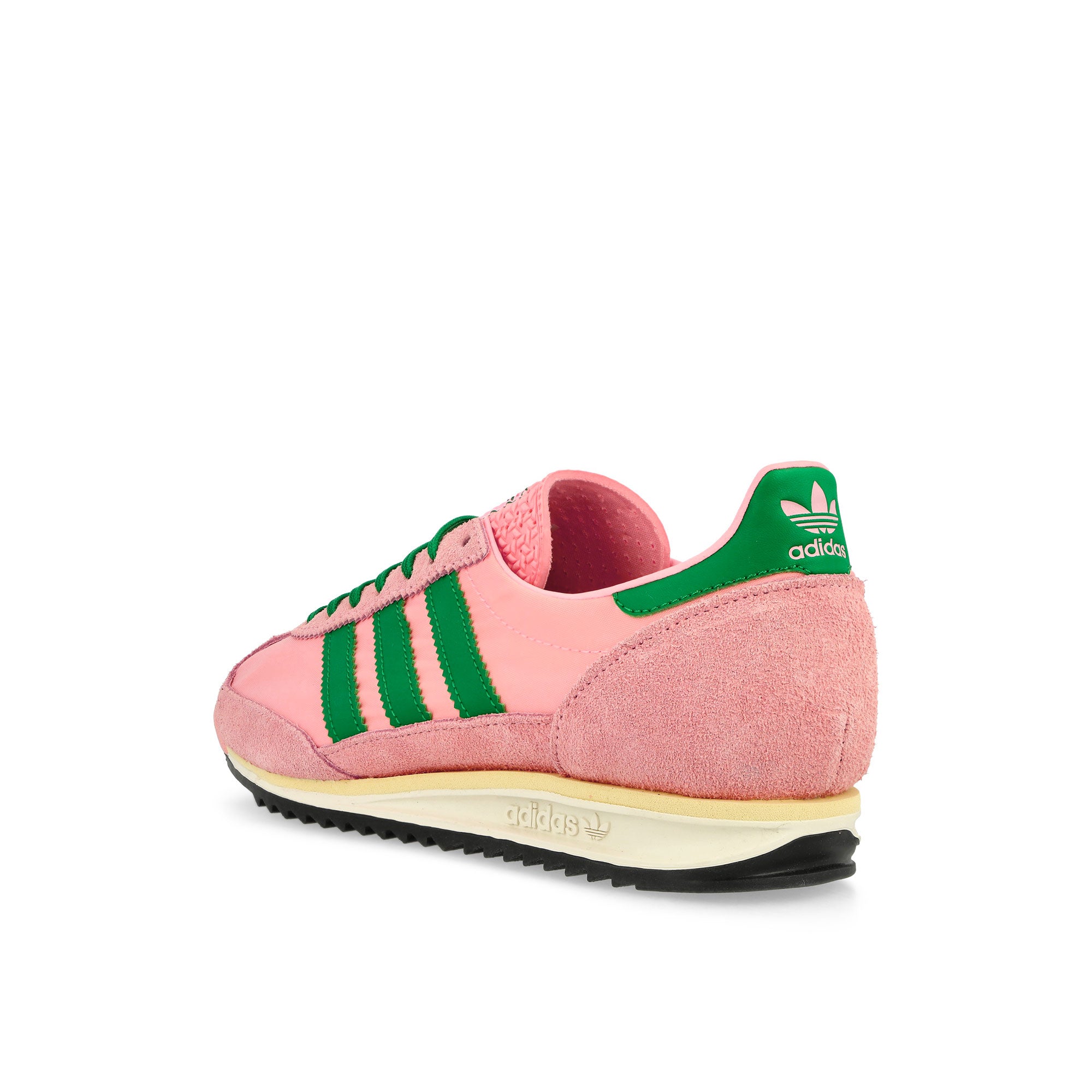 adidas SL 72 OG W Glow Pink / Green / Core Black Low Top Sneakers Material | Overkill