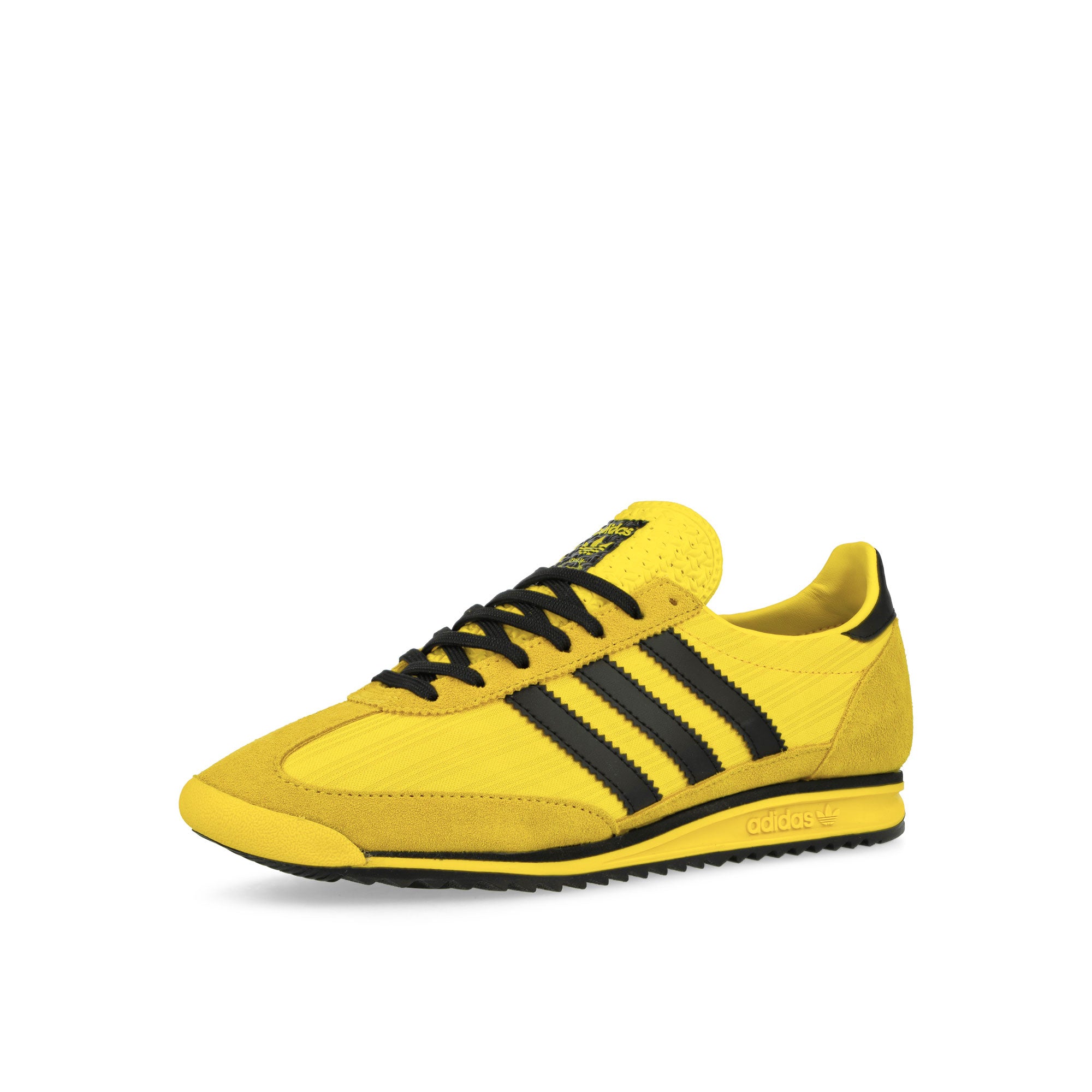 adidas SL 72 OG W Yellow / Core Black / Yellow Low Top Sneaker JQ8316 Close-up | Overkill