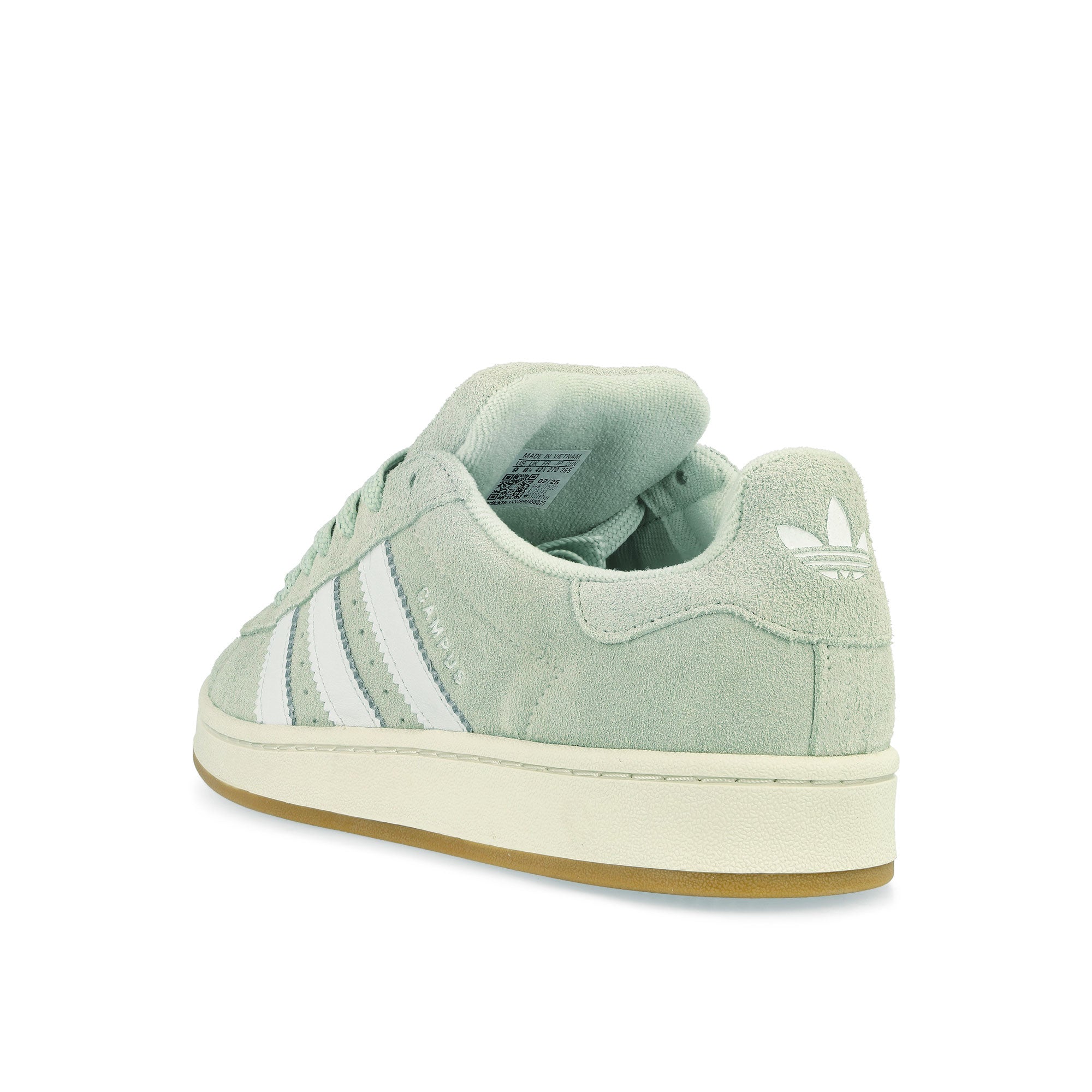 adidas Campus 00s Linen Green / Footwear White / Off White Low Top Sneakers Material | Overkill