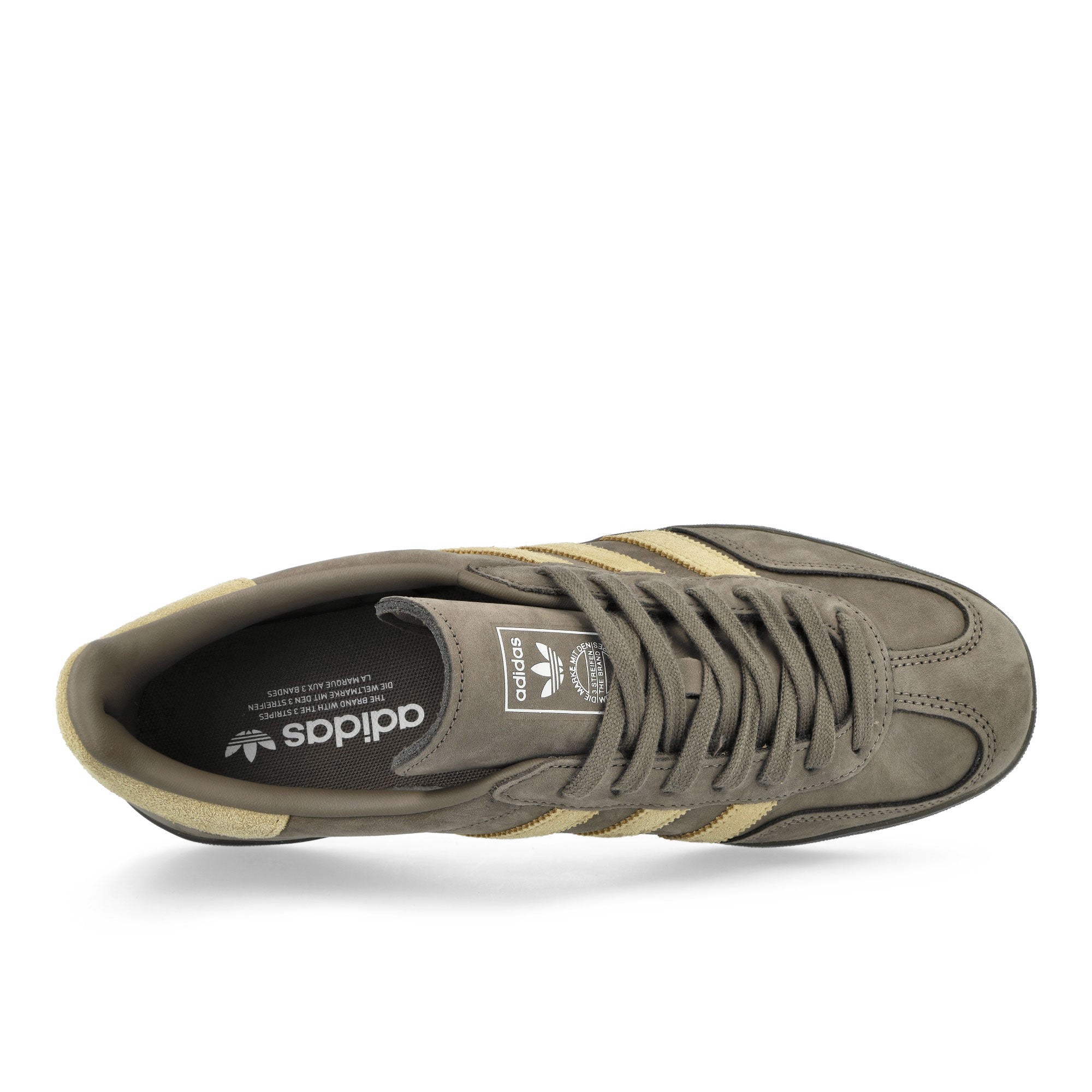 adidas Gazelle Indoor Cargo Brown / Golden Beige / Footwear White Low Top Sneakers JQ8386 Detailfoto | Overkill