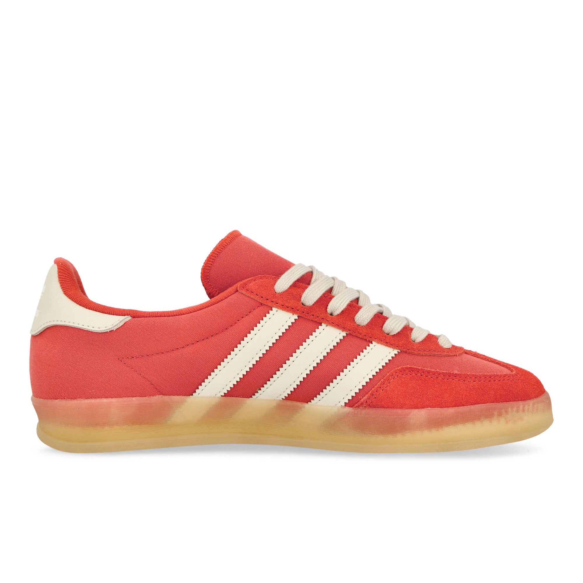 adidas Gazelle Indoor Crew Red / Alumina / Magic Beige Low Top Sneakers Silhouette | Overkill