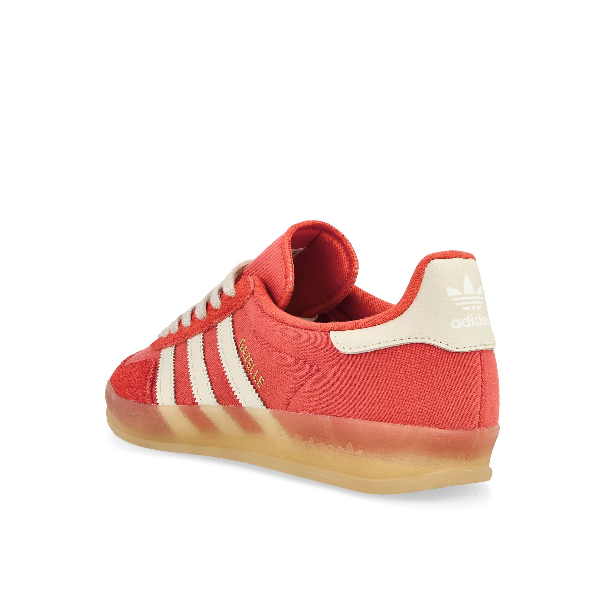 adidas Gazelle Indoor Crew Red / Alumina / Magic Beige Low Top Sneakers Material | Overkill