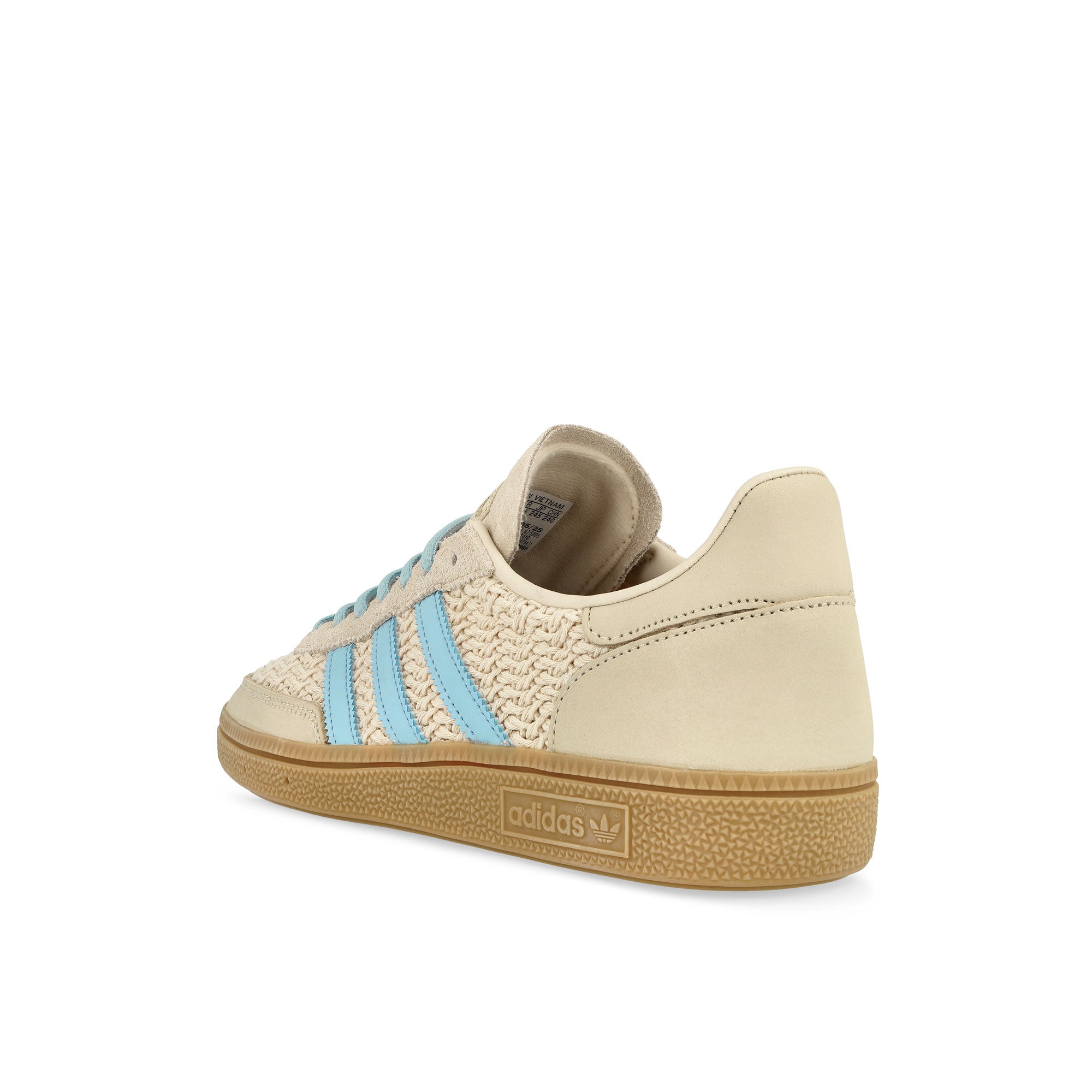 adidas Handball Spezial W Sand Strata / Preloved Brown / Clear Sky Low Top Sneakers JQ8410 Material | Overkill