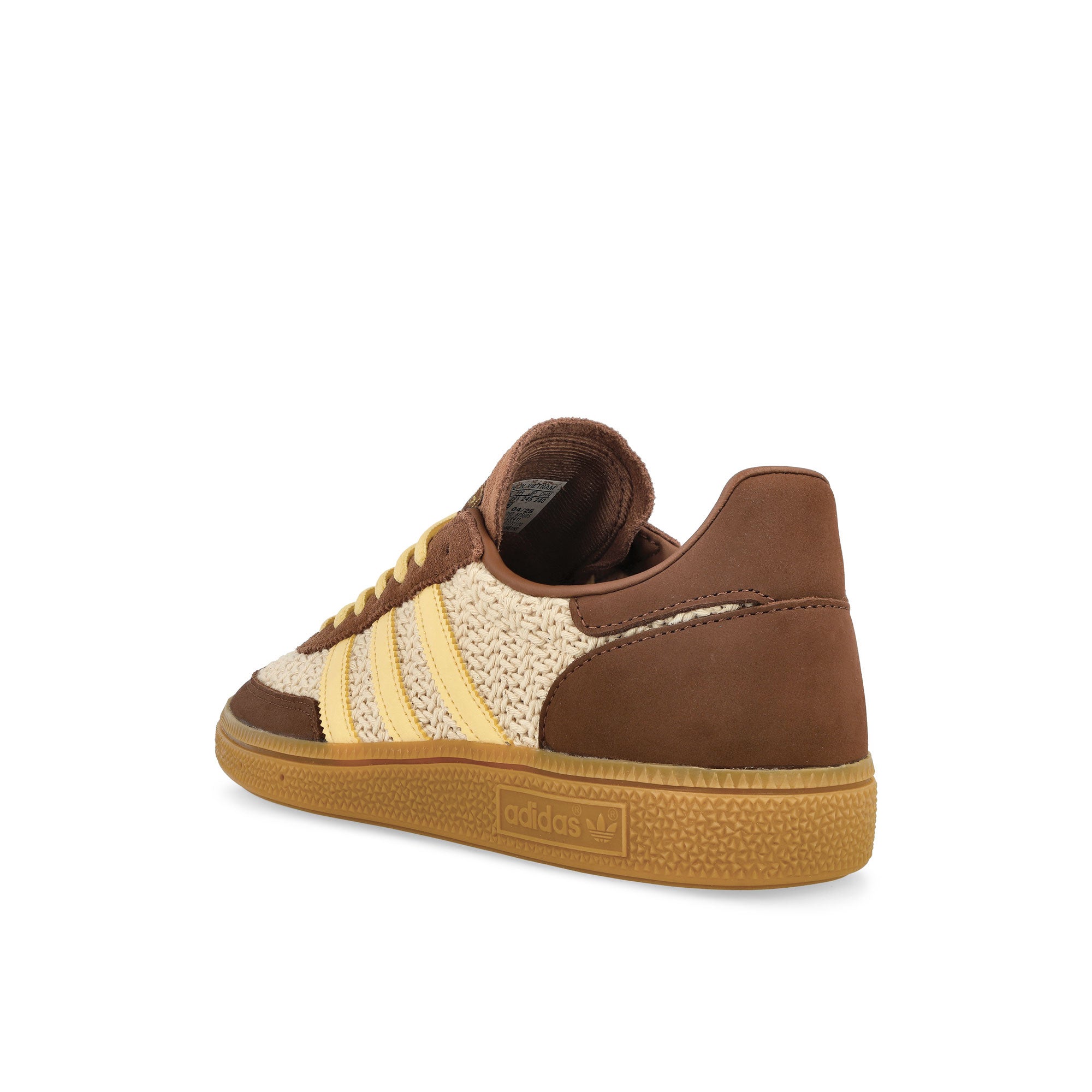 adidas Handball Spezial W Preloved Brown / Orange Tint / Gum Three Low Top Sneakers JQ8411 Material | Overkill