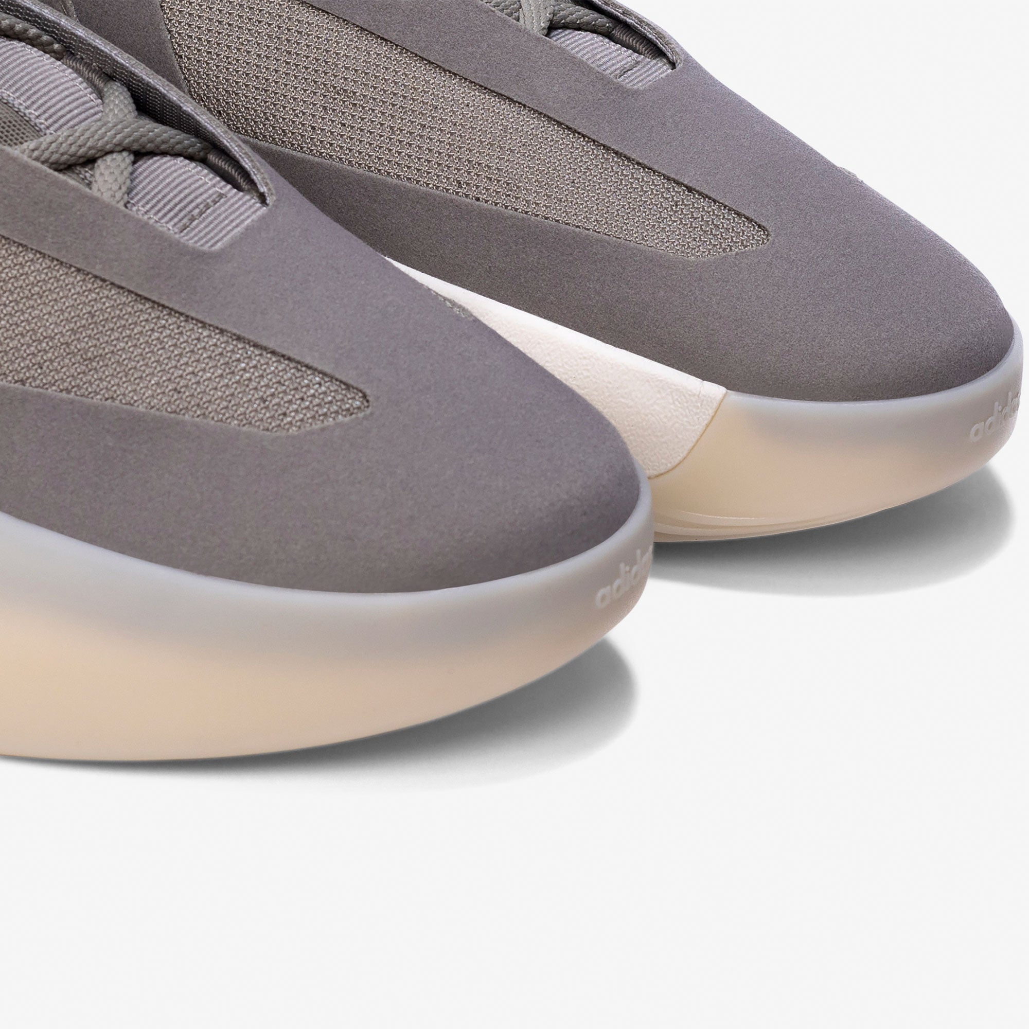 adidas II Basketball High Top Putty Beige / Putty Beige / Putty Beige High Top Sneakers Detail View 1 | Overkill