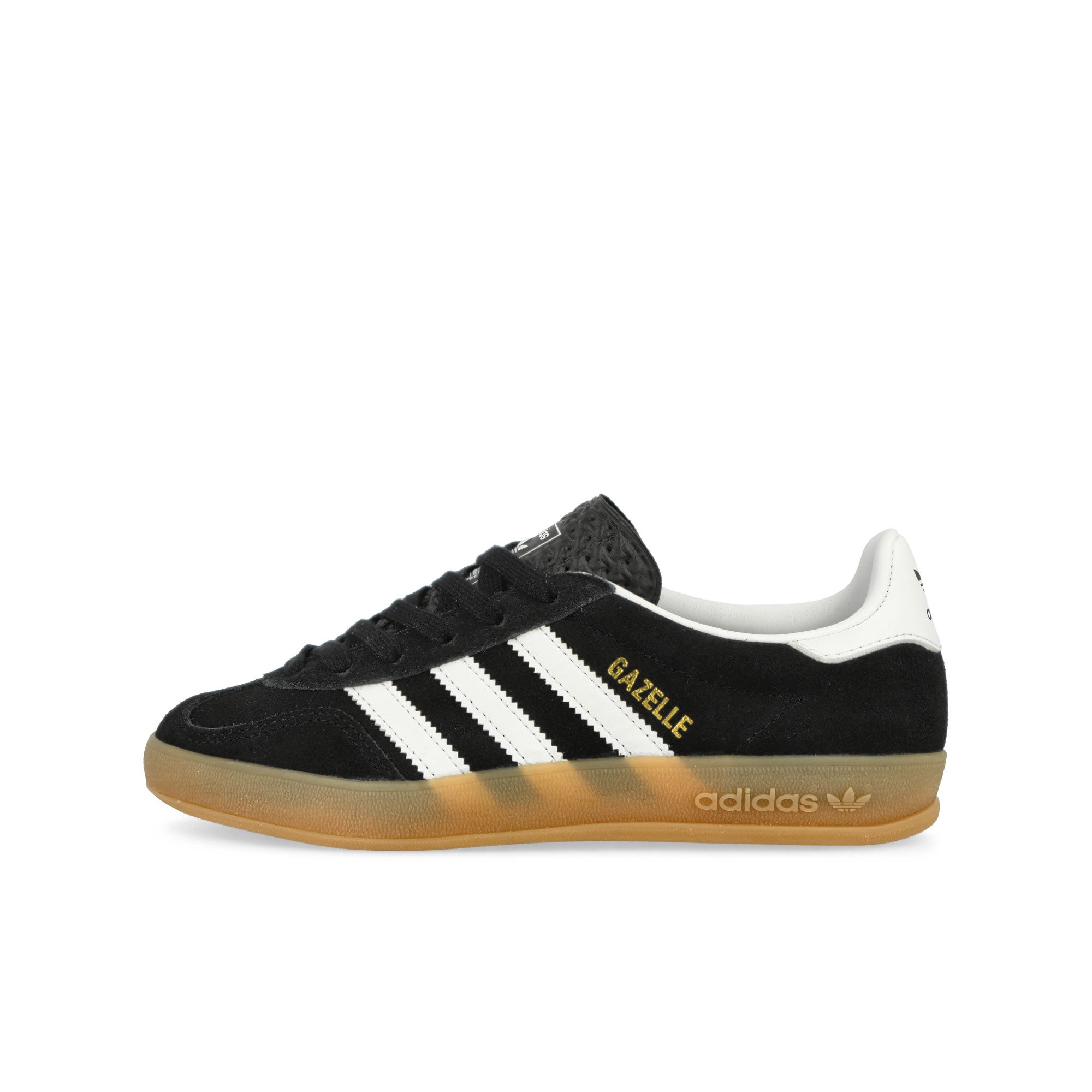 adidas Gazelle Indoor J Core Black / Footwear White / Gum 2 Low Top Sneakers JQ8701 | Overkill