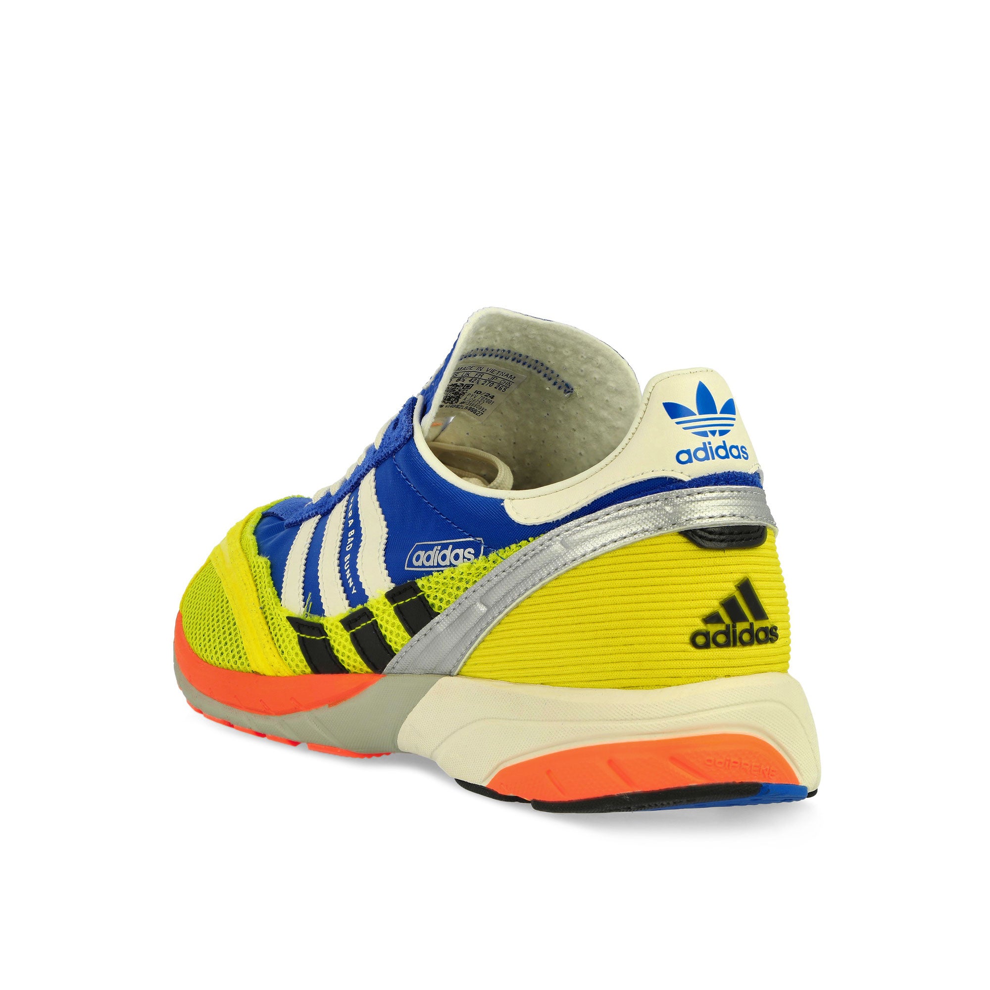 adidas Adizero SL 72 Blue / Core White / Shock Yellow Low Top Sneakers Material | Overkill