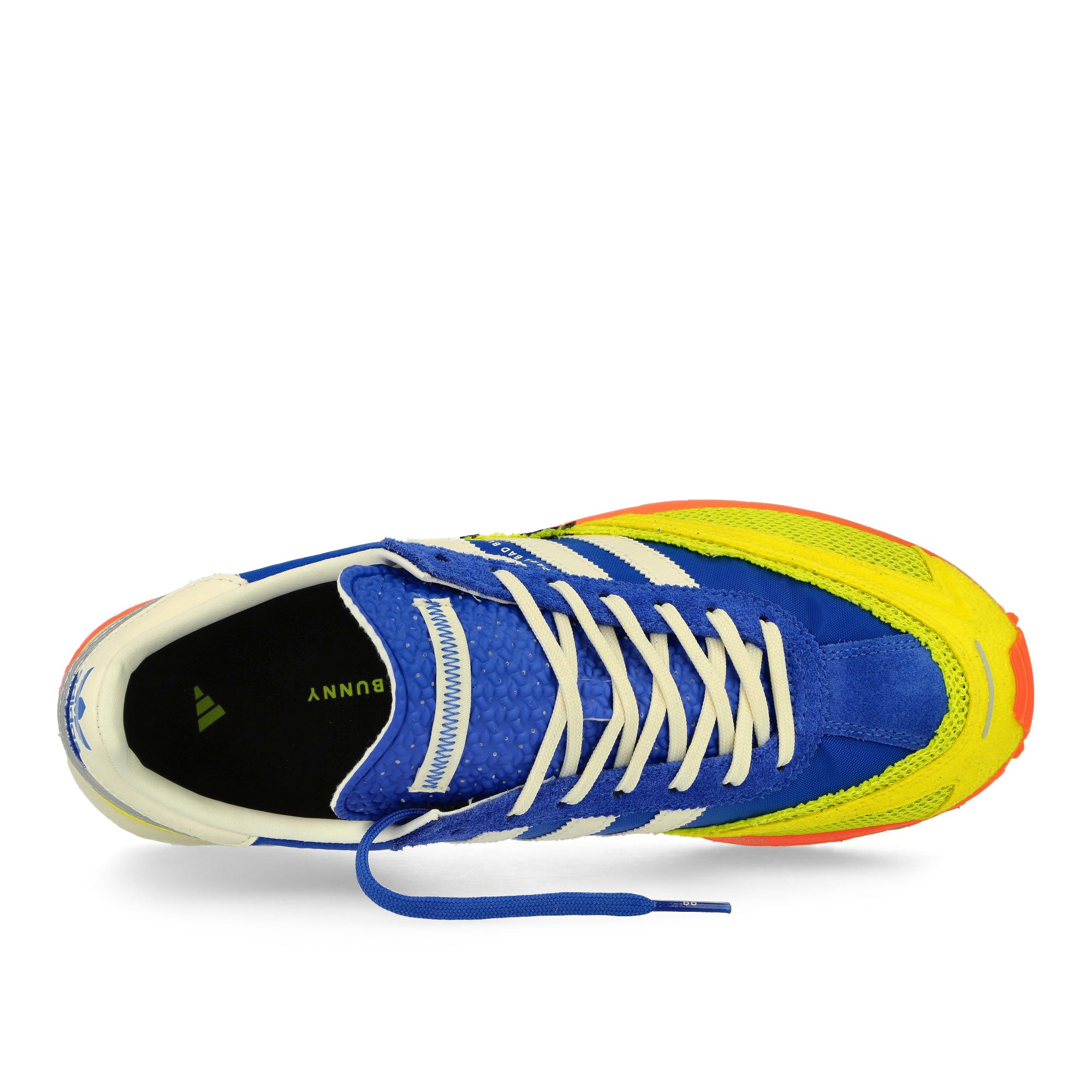 adidas Adizero SL 72 Blue / Core White / Shock Yellow Low Top Sneakers Detailfoto | Overkill