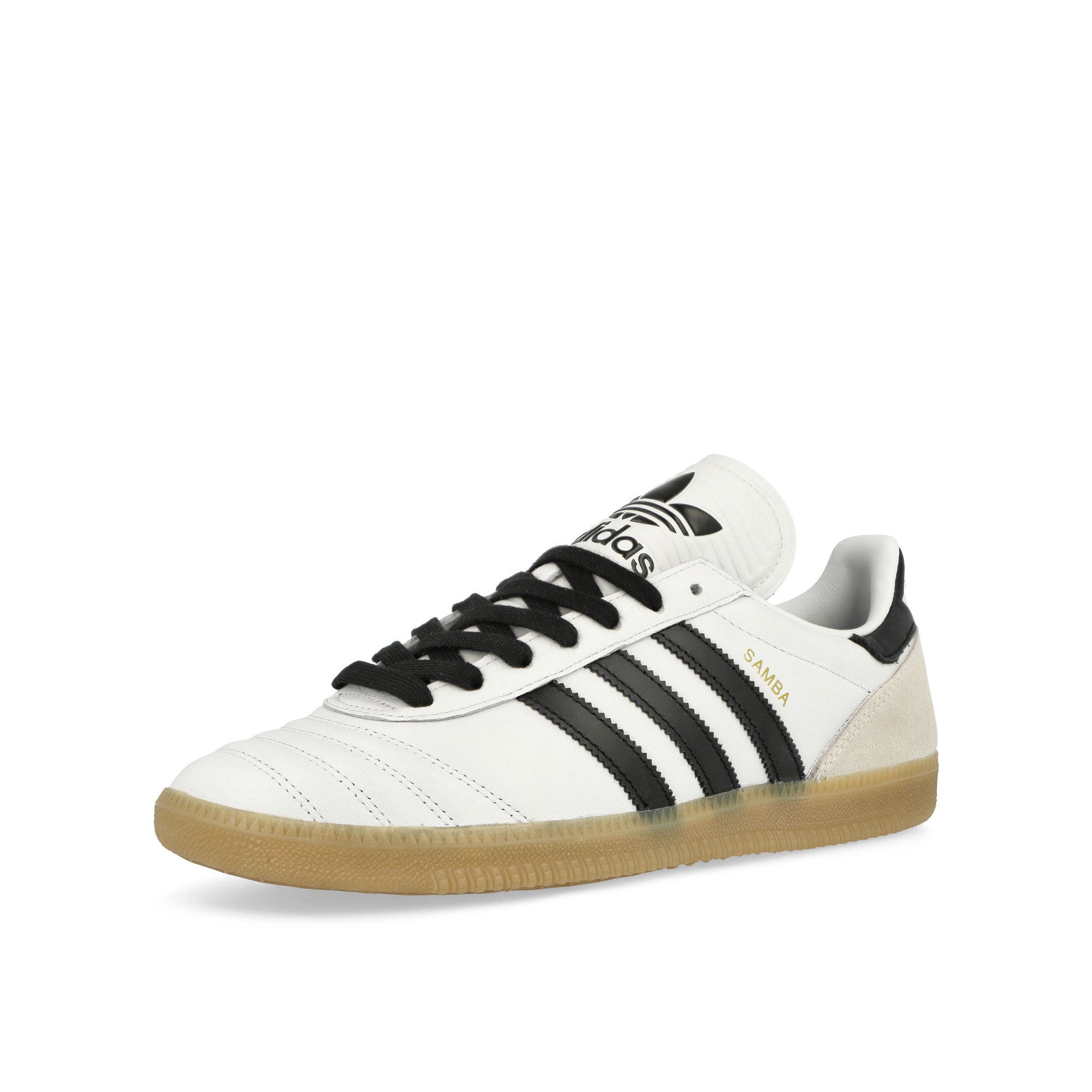 adidas Samba JP Footwear White / Lucid Lemon / Gum 4 Low Top Sneakers Close Up | Overkill