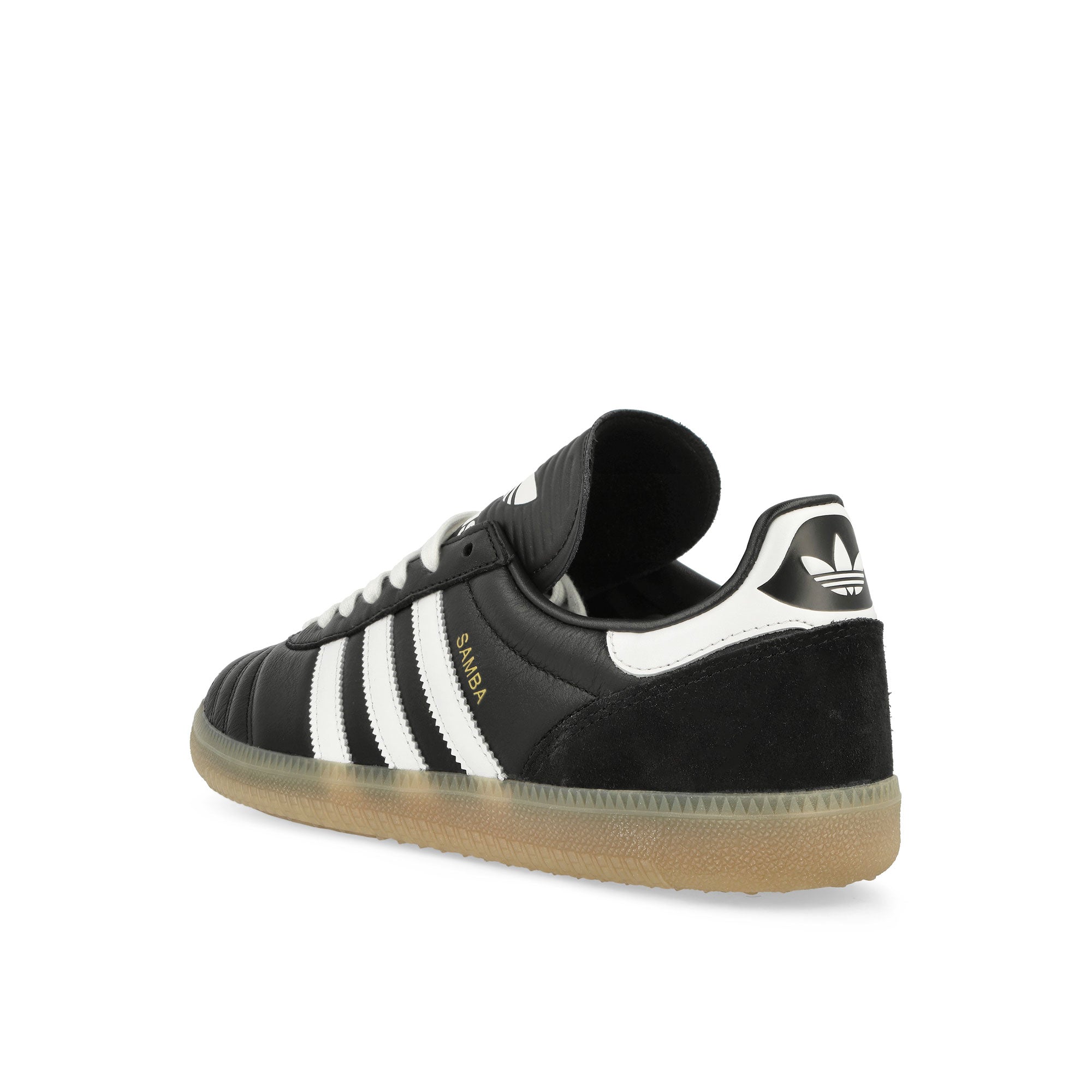 adidas Samba JP Core Black / Footwear White / Gum 4 Low Top Sneaker JQ9056 Material | Overkill