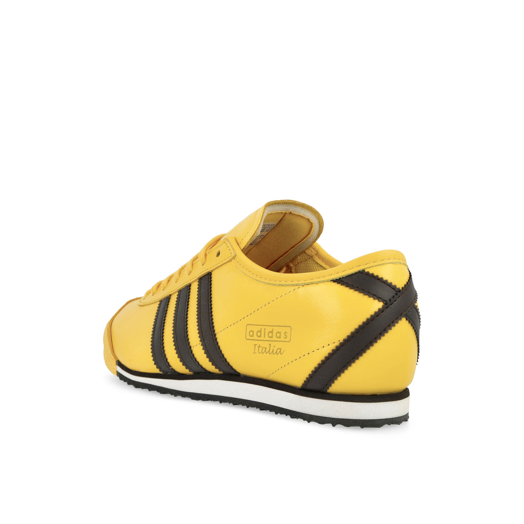 adidas Italia 70s W Spring Yellow / Dark Brown / Core Black Low Top Sneakers Material | Overkill