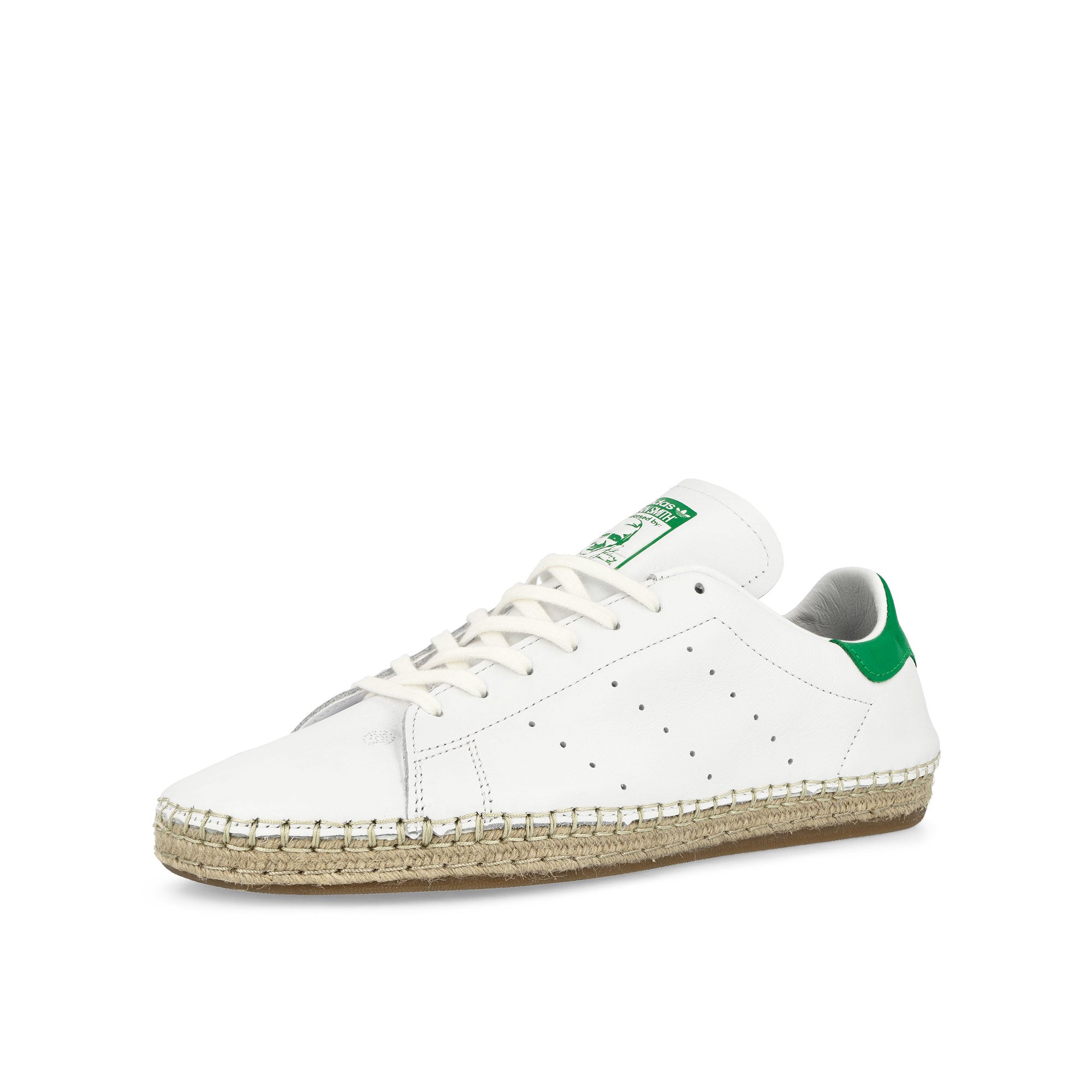 Clot x adidas Stan Smith Footwear White / Green / Footwear White Low Top Sneaker JQ9226 Close-up | Overkill