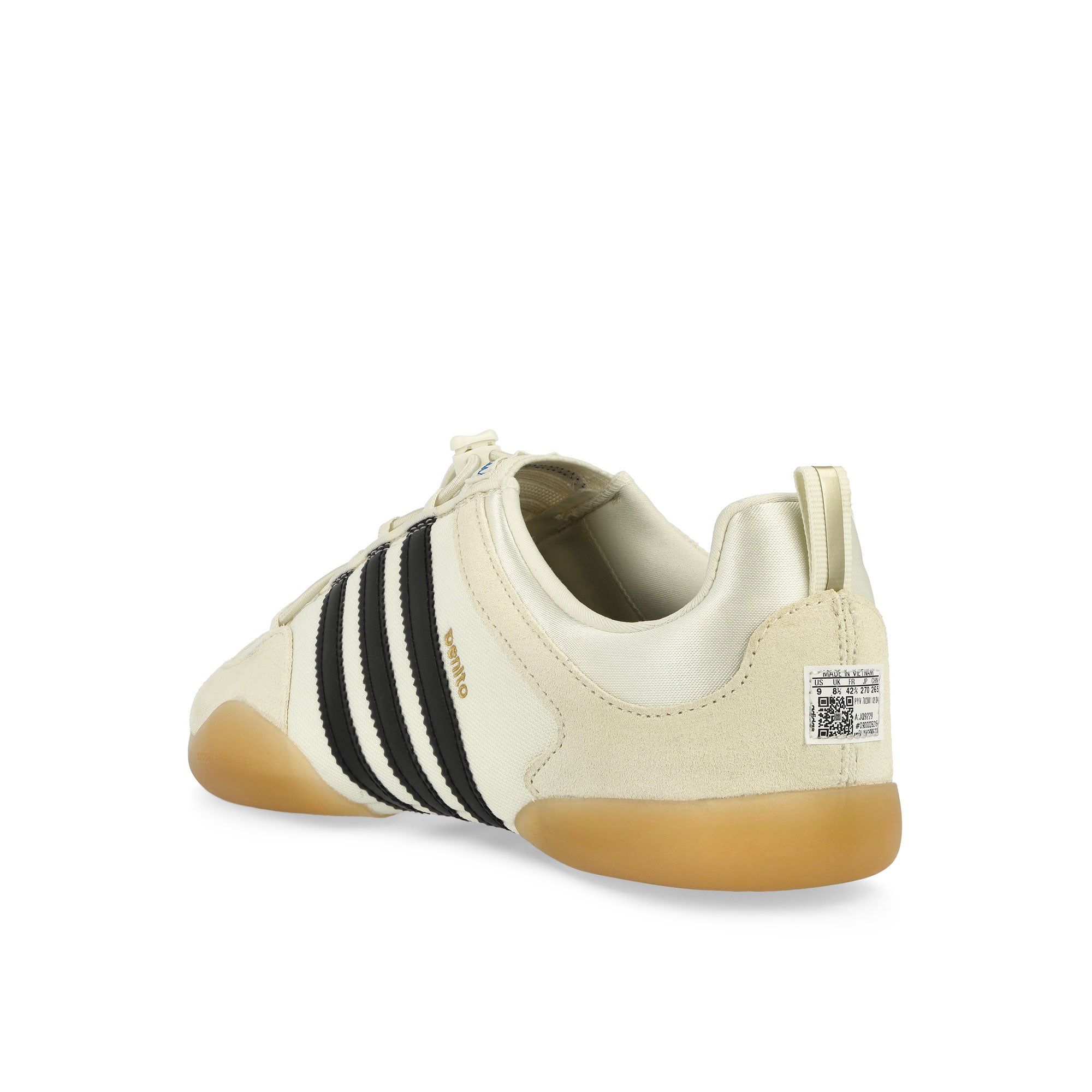 adidas Ballerina Off White / Core Black / Gum Low Top Sneakers Material | Overkill