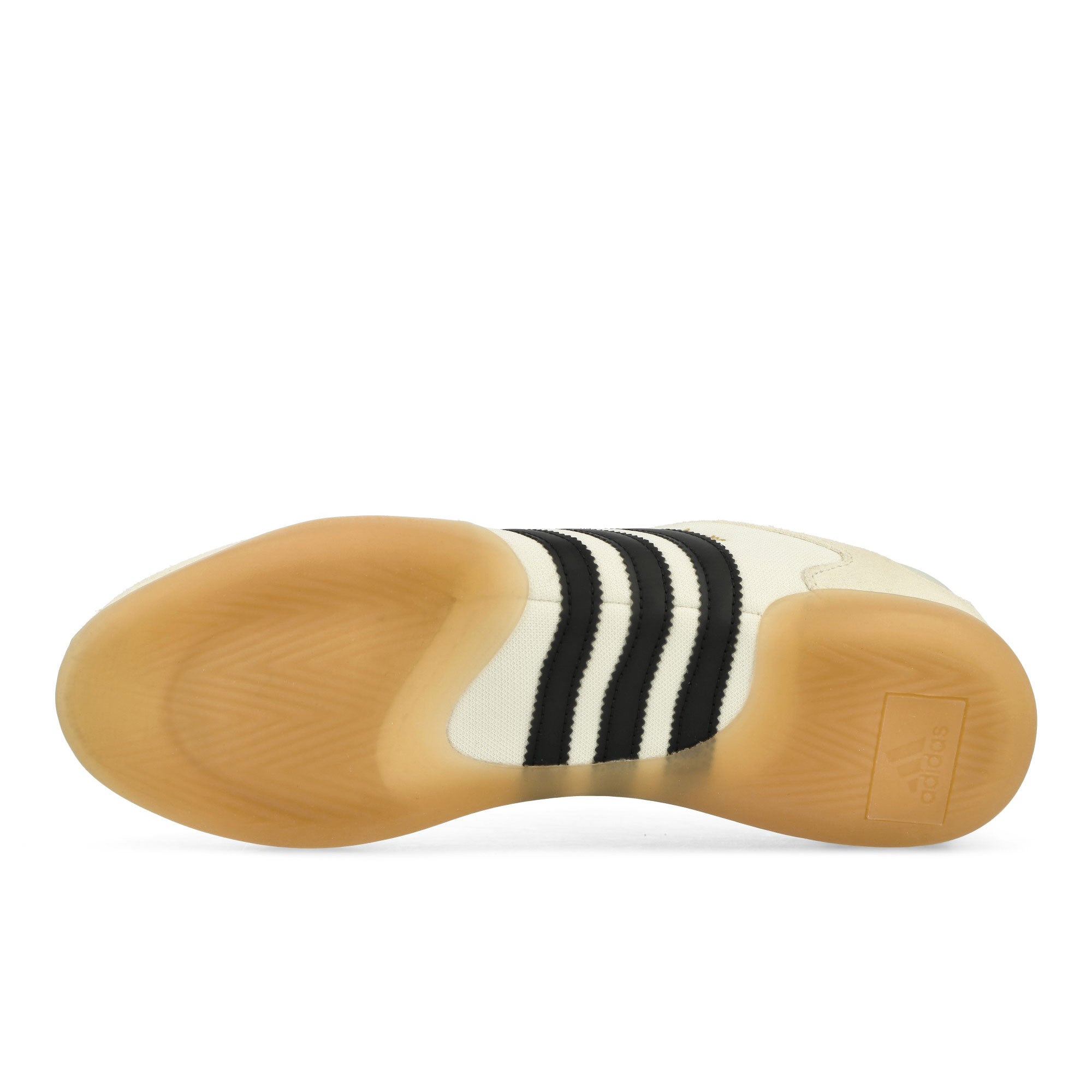 adidas Ballerina Off White / Core Black / Gum Low Top Sneakers Detail View 1 | Overkill