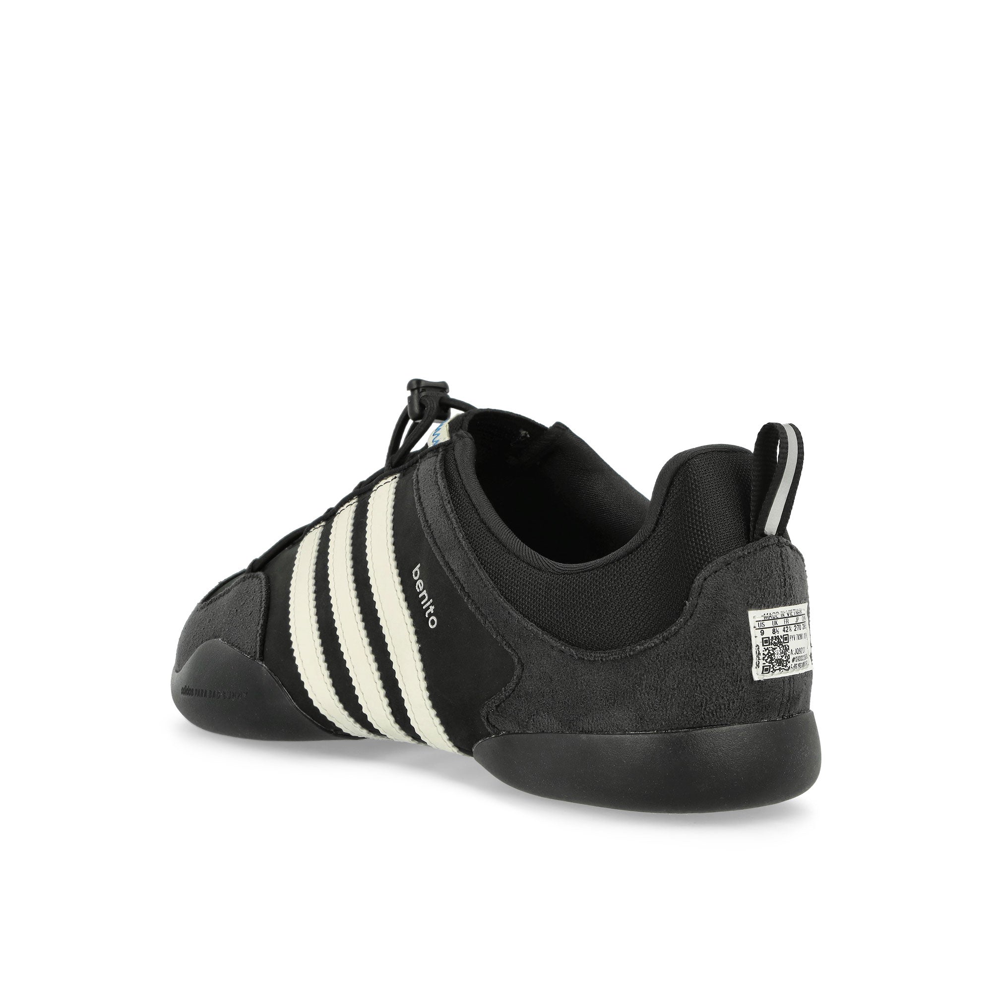 adidas Ballerina Core Black / Chalk White / Carbon Low Top Sneakers Material | Overkill