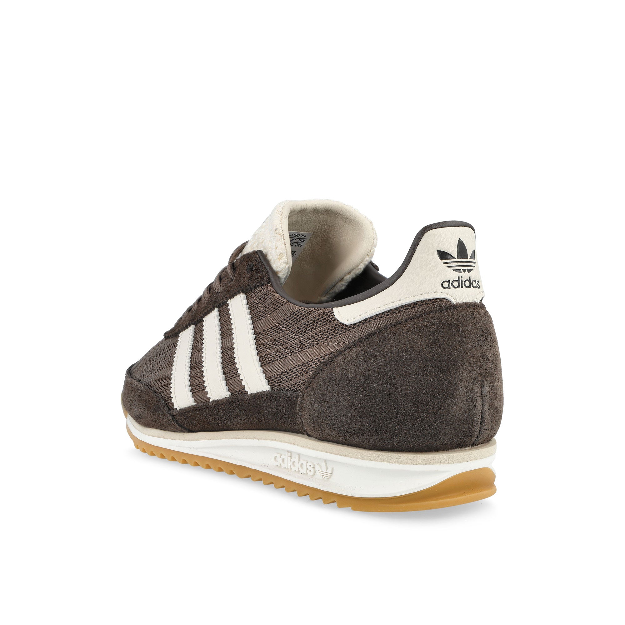 adidas SL 72 OG W Earth Strata / Wonder White / Aurora Coffee Low Top Sneakers JQ9870 Material | Overkill