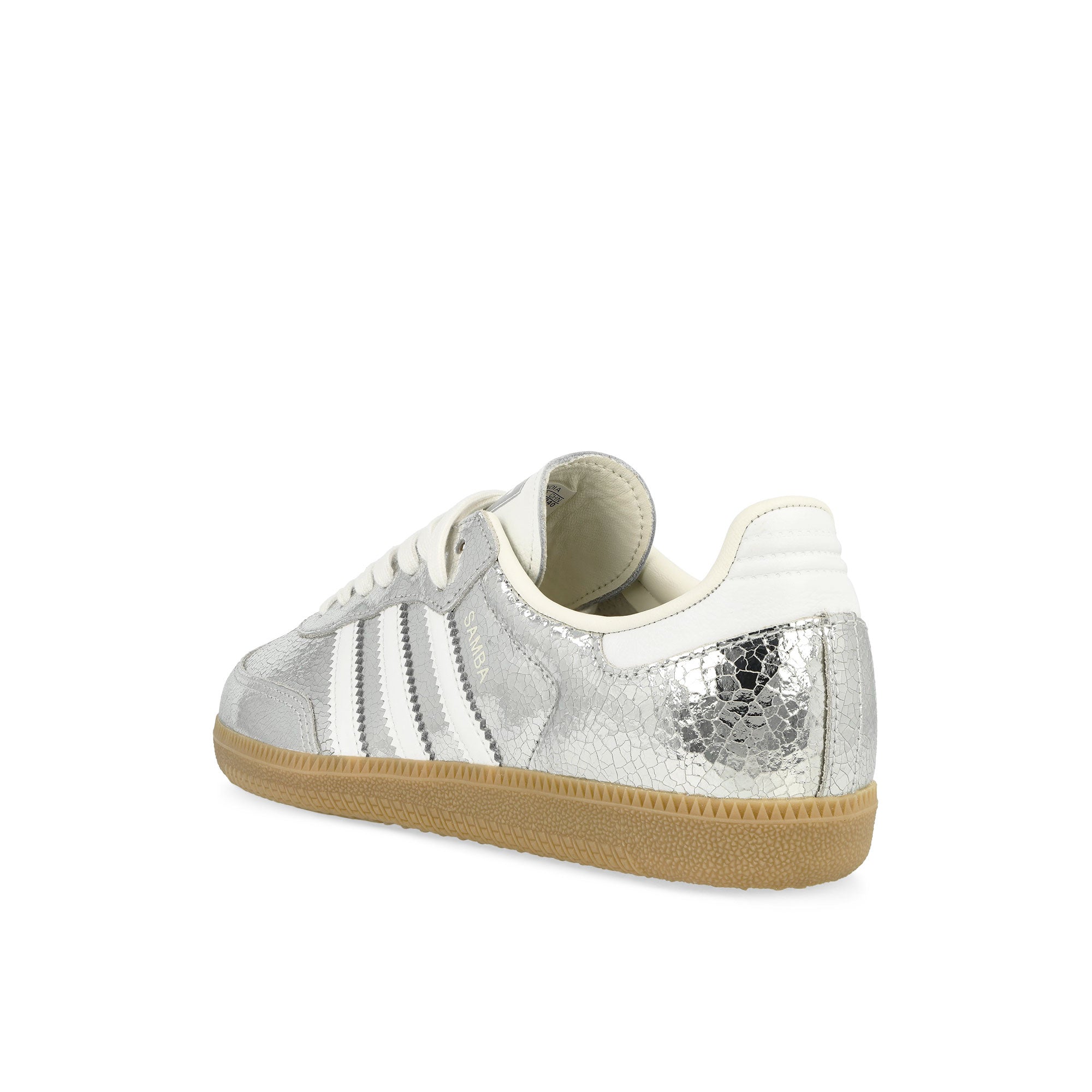 adidas Samba OG W Silver Metallic / Footwear White / Core White Low Top Sneakers Material | Overkill