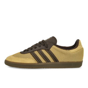 adidas Samba OG Golden Beige / Dark Brown / Gum 5 Low Top Sneakers JR0884 | Overkill