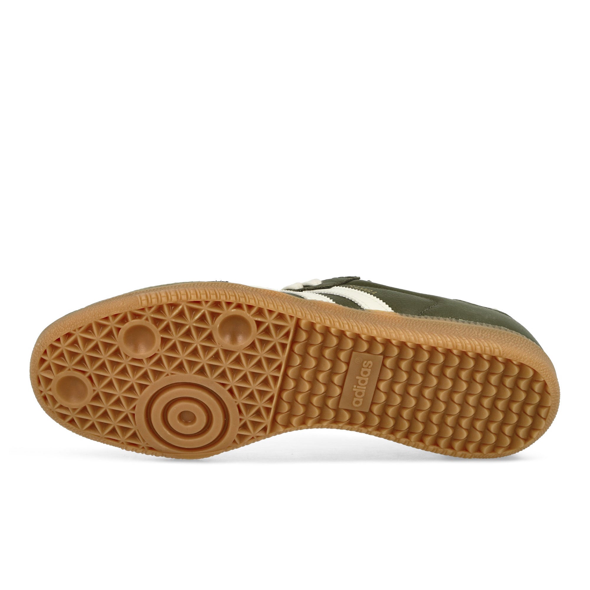adidas Samba OG Medium Dark Khaki / Off White / Gum 4 Sneaker JR0890 Detail View 1 | Overkill
