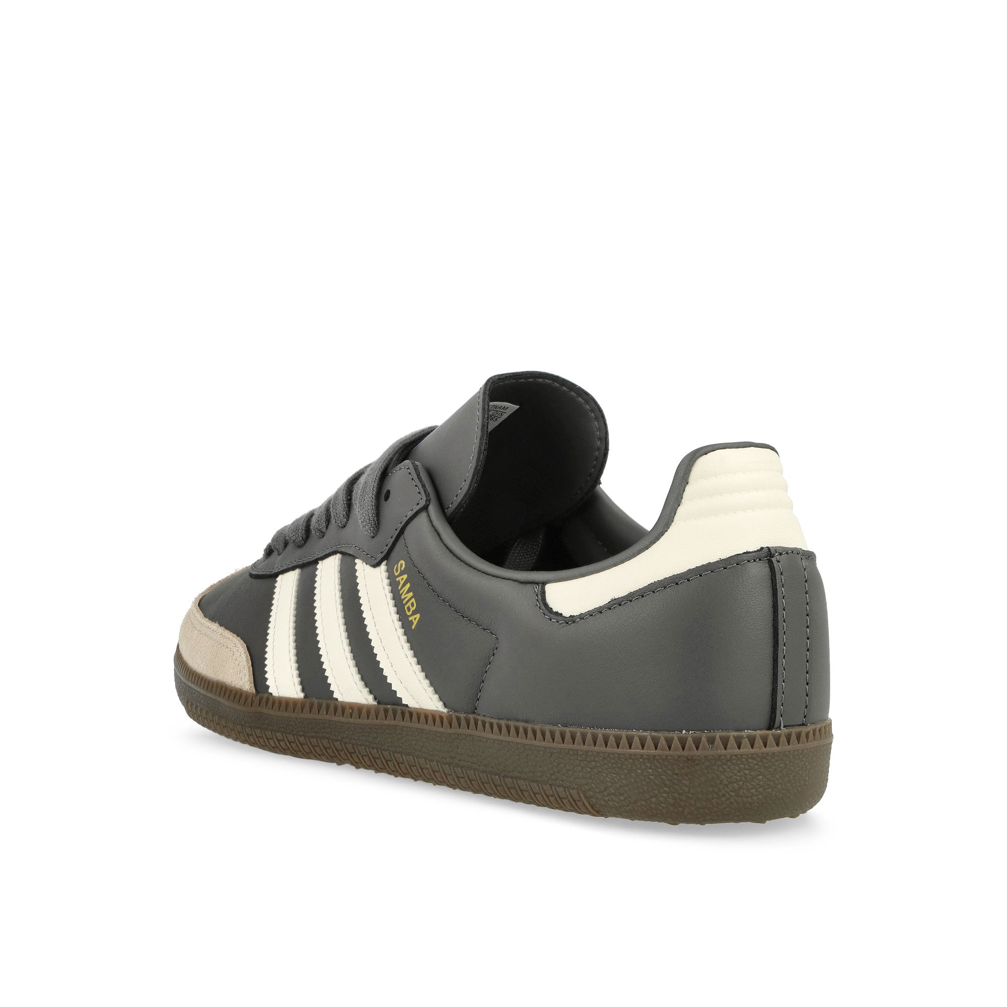 adidas Samba OG Grey Five / Core White / Gum 5 Low Top Sneakers JR0913 Material | Overkill