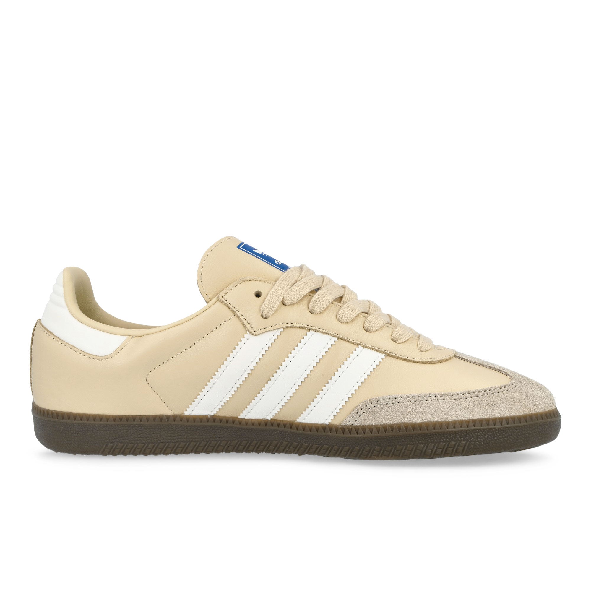 adidas Samba OG Sand Strata / Core White / Gum 5 Low Top Sneakers JR0914 Silhouette | Overkill