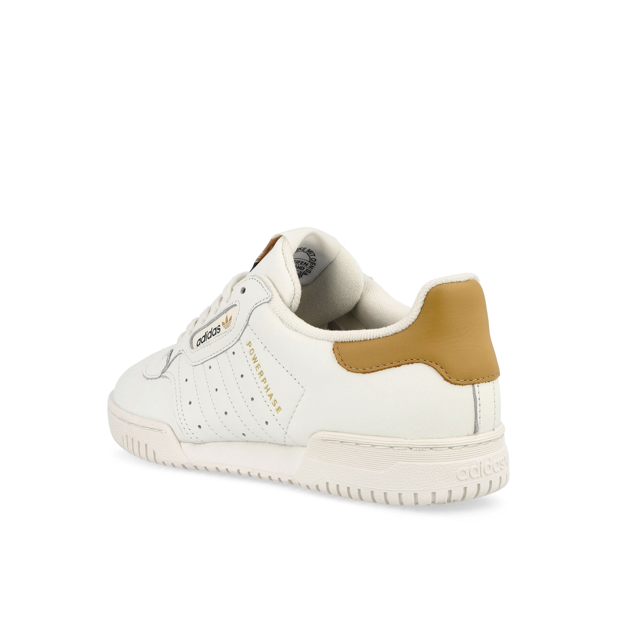 adidas Powerphase Core White / Core White / Core White Low Top Sneakers Material | Overkill