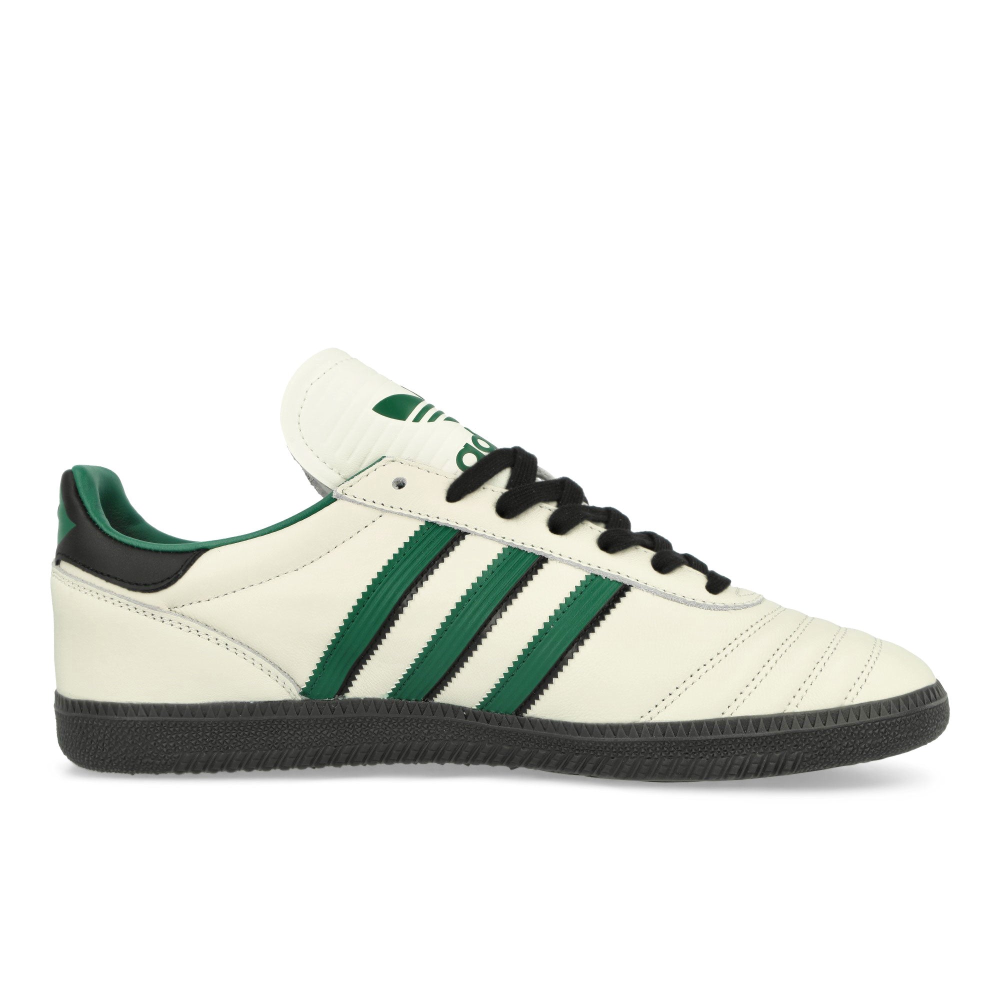 adidas Samba JP Core White / Collegiate Green / Carbon Low Top Sneakers Silhouette | Overkill