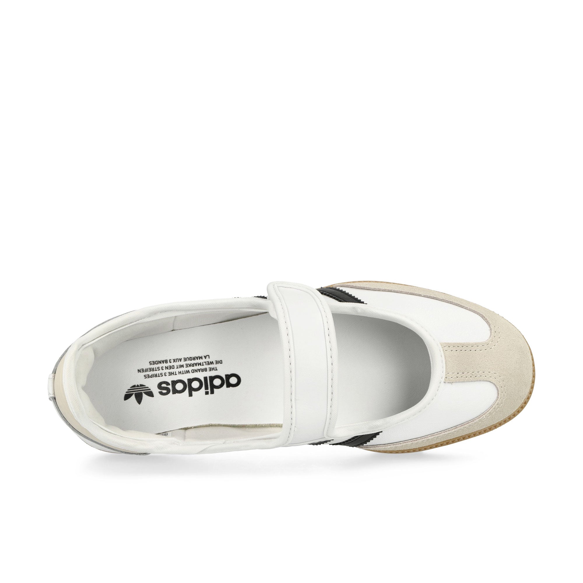 adidas Samba Jane W Footwear White / Alumina / Core Black Low Top Sneakers Detailfoto | Overkill