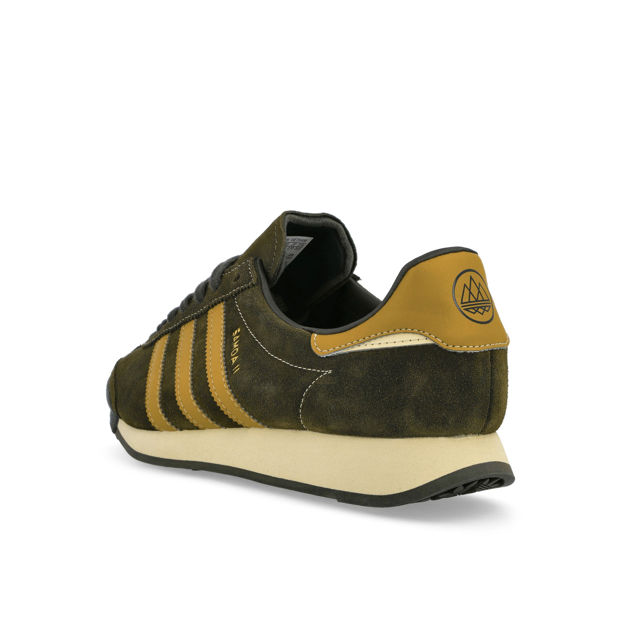 adidas Samoa II SPZL Supplier Colour / Bronze Strata / Night Brown Sneaker JR1565 Material | Overkill