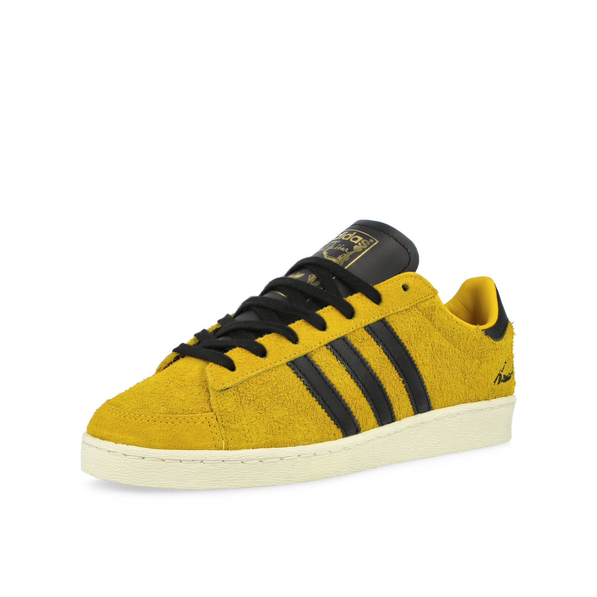 adidas Jabbar Lo Supplier Colour / Core Black / Cream White Low Top Sneakers JR1597 Close-up | Overkill