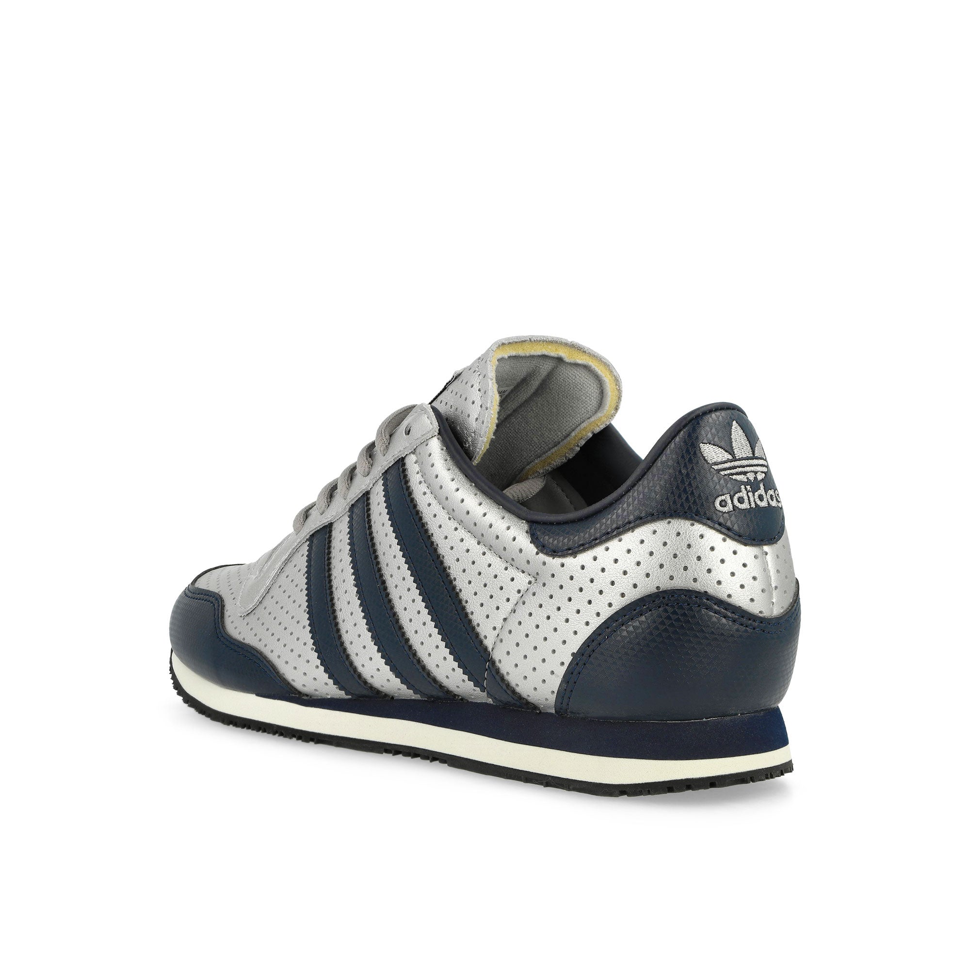 adidas Galaxy OG Silver Metallic / Night Indigo / Off White Low Top Sneakers Material | Overkill