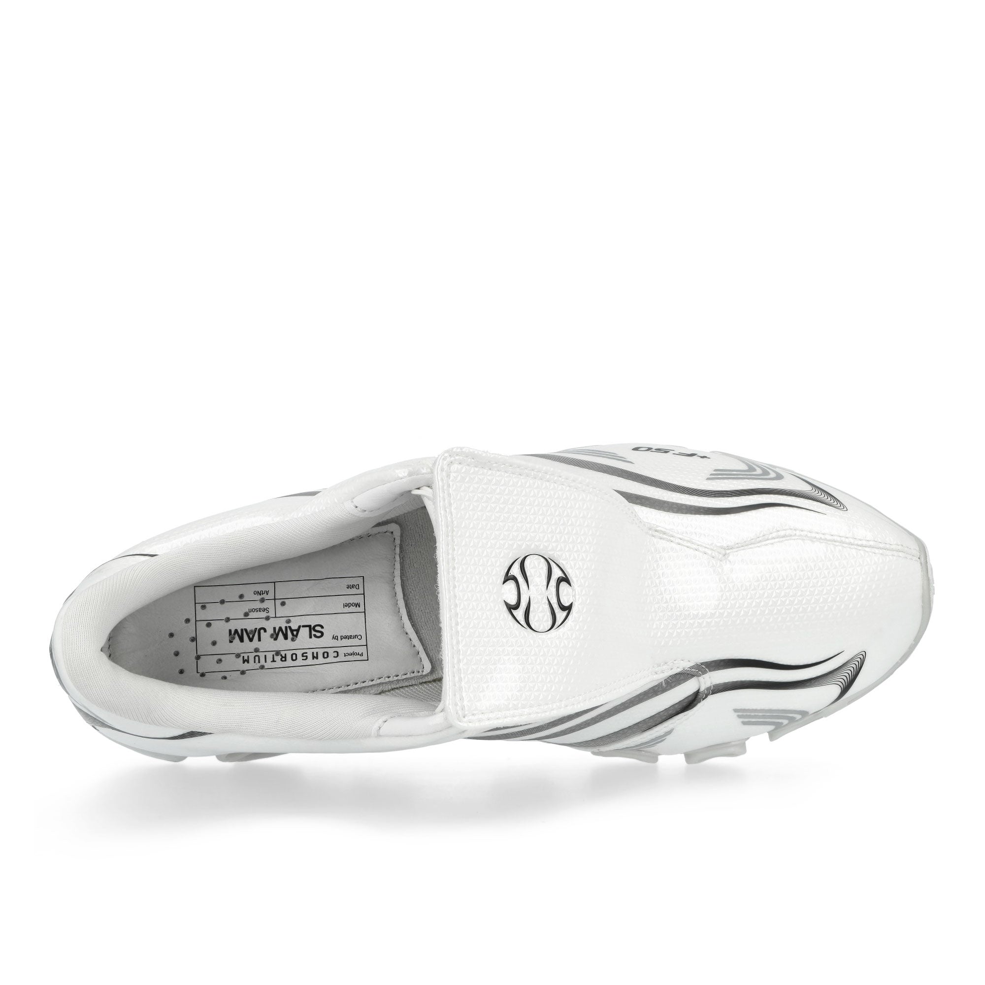 adidas F50 Tunit Megaride Consortium Footwear White / Core Black / Silver Metallic Low Top Sneakers JR2200 Detailfoto | Overkill