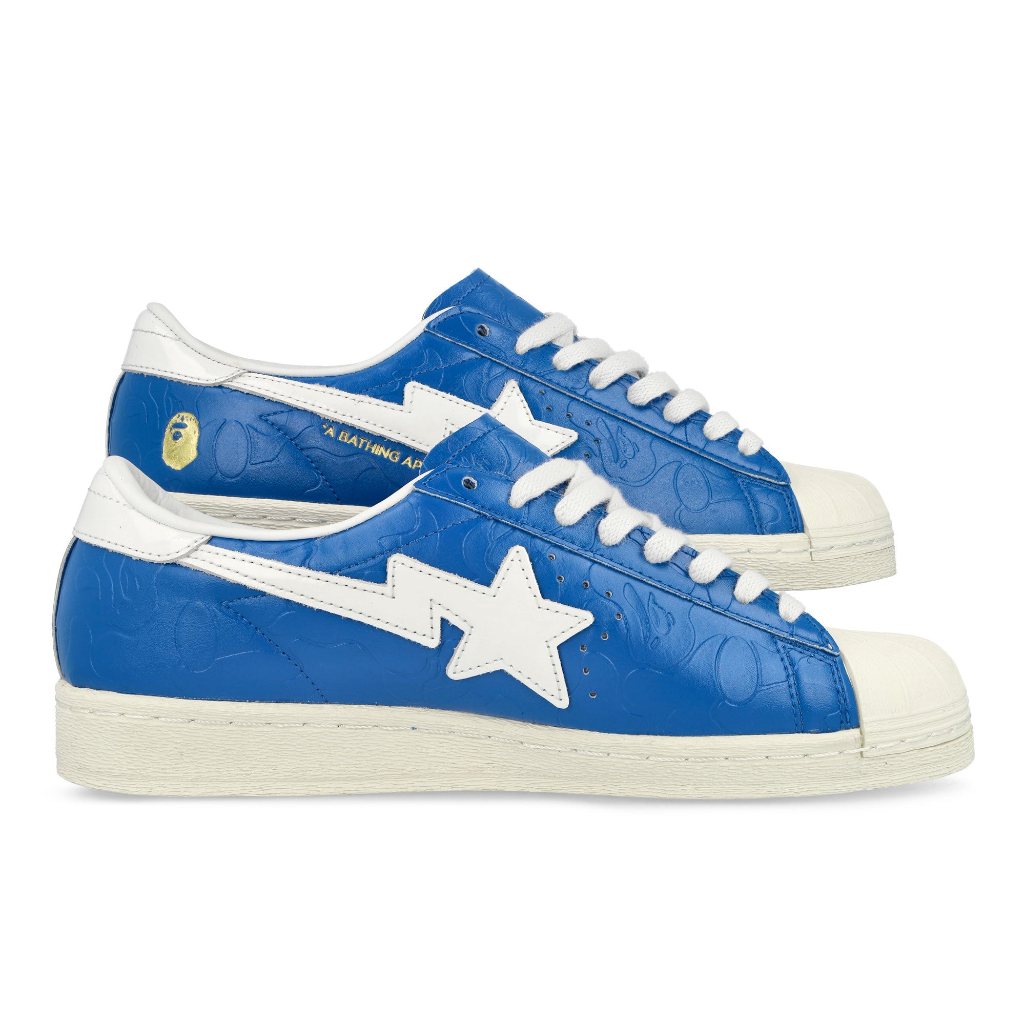 adidas Superstar Vintage Blue / Footwear White / Off White Low Top Sneakers Material | Overkill