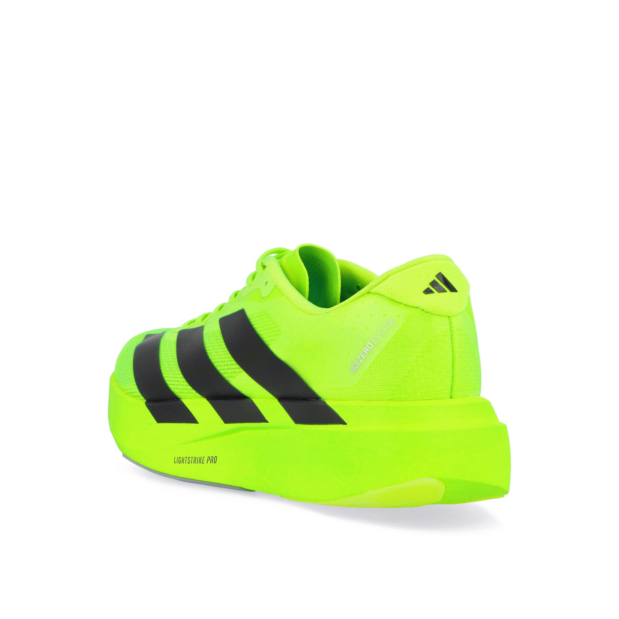 adidas adizero Evo SL M Lucid Lemon / Core Black / Matte Silver Low Top Sneakers Material | Overkill