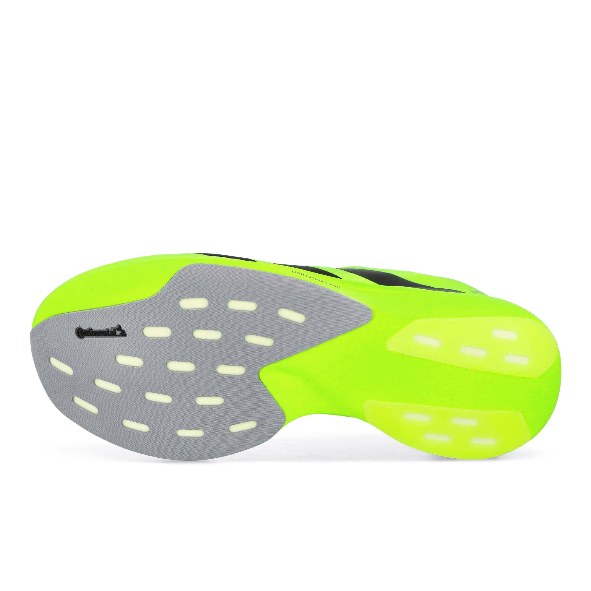 adidas adizero Evo SL M Lucid Lemon / Core Black / Matte Silver Low Top Sneakers Detail View 1 | Overkill