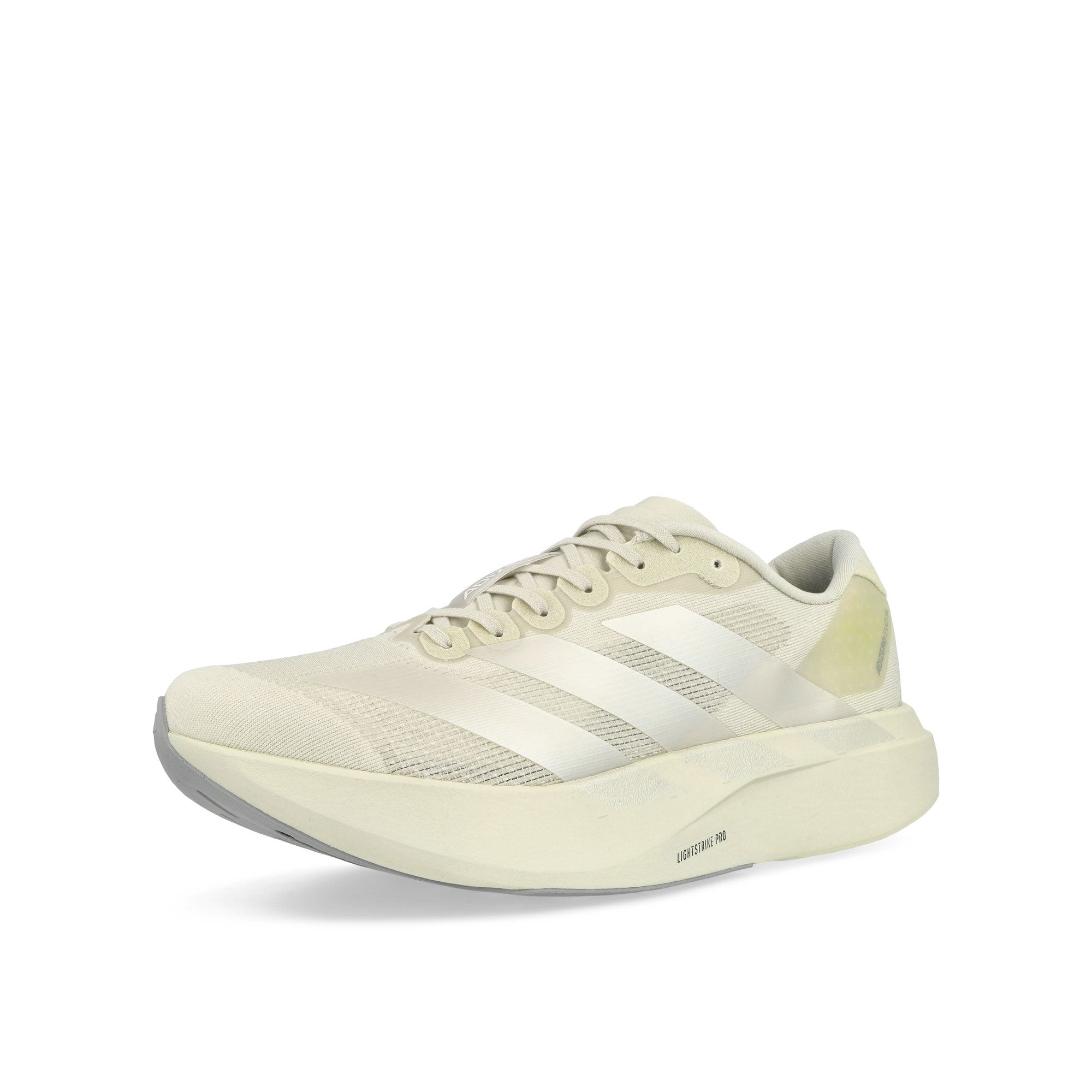 adidas adizero Evo SL M Orbit Grey / Zero Metallic / Halo Silver Low Top Sneakers Close Up | Overkill