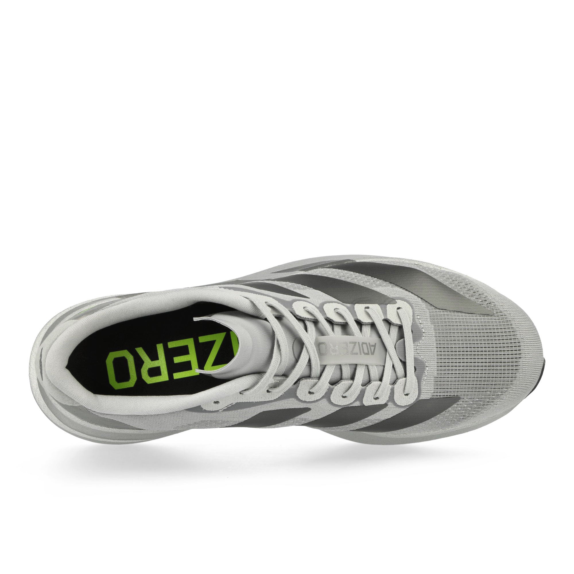 adidas adizero Evo SL M Silver Metallic / Iron Metallic / Halo Silver Low Top Sneakers Detailfoto | Overkill