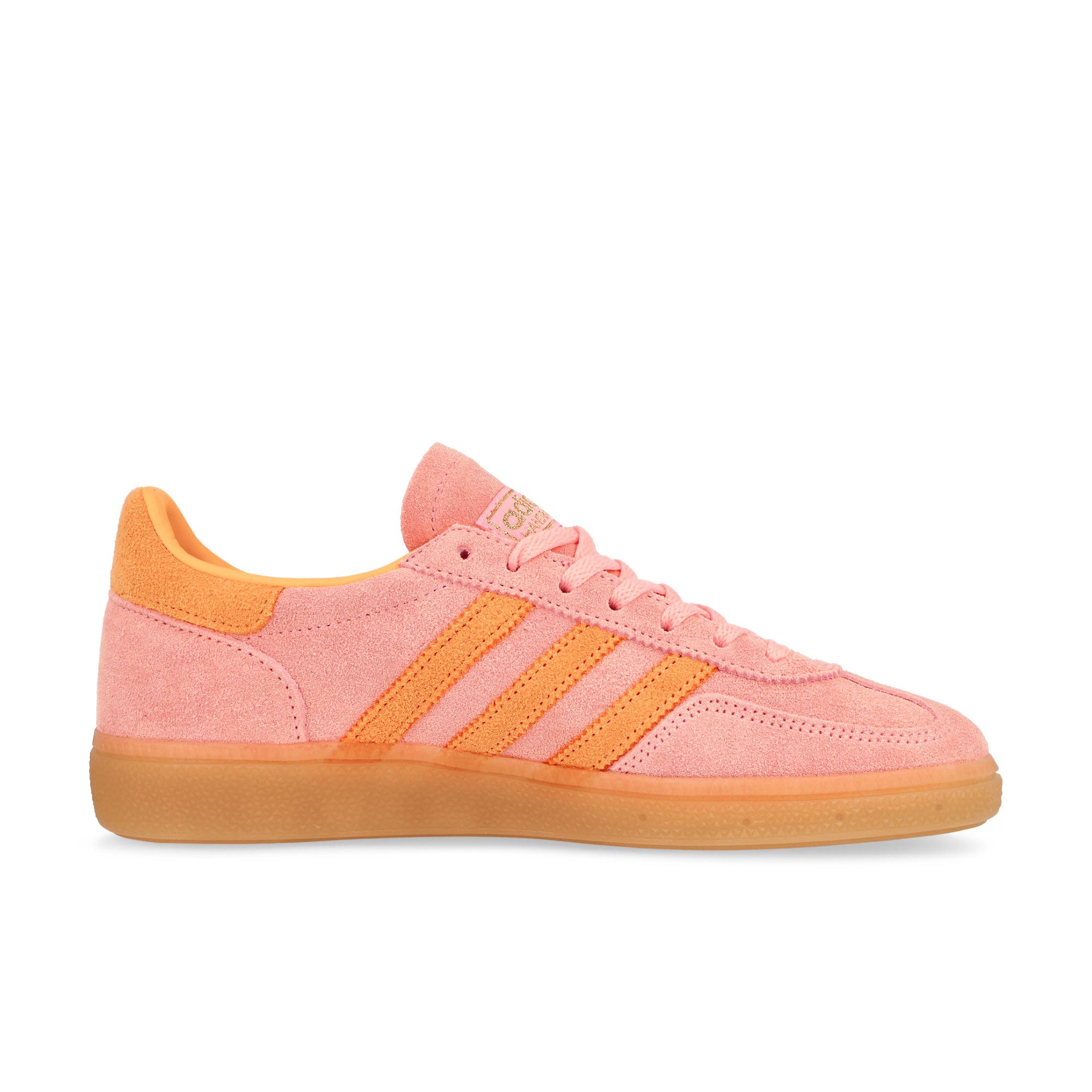 adidas Handball Spezial W Glow Pink / Flash Orange / Gum 1 Low Top Sneakers Silhouette | Overkill