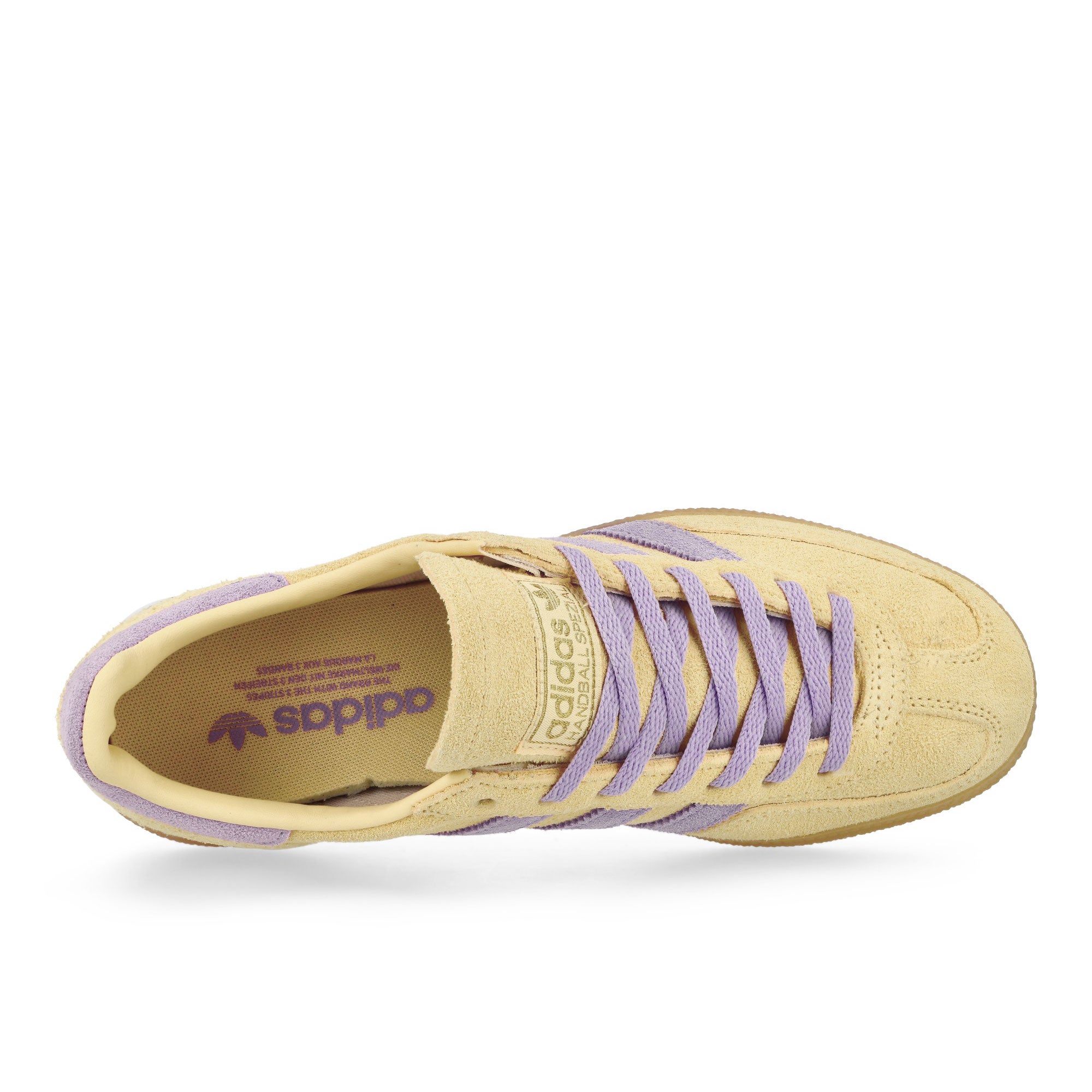 adidas Handball Spezial W Orange Tint / Powder Plum / Gum 1 Sneaker JR3617 Detailfoto | Overkill