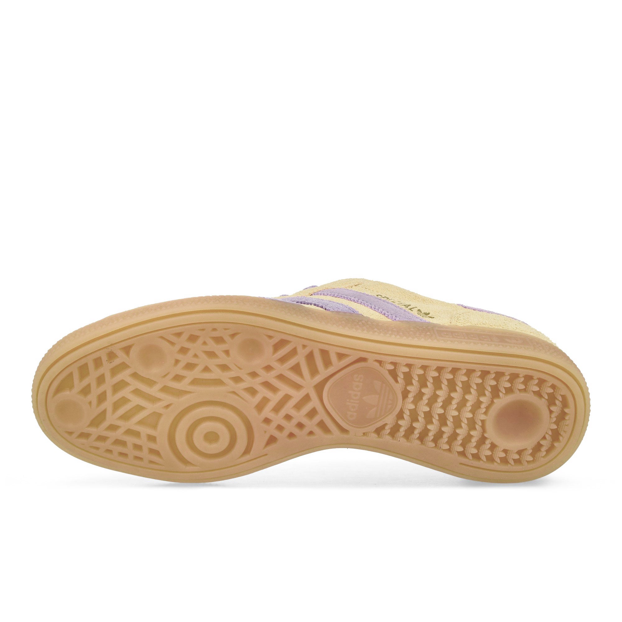 adidas Handball Spezial W Orange Tint / Powder Plum / Gum 1 Sneaker JR3617 Detail View 1 | Overkill