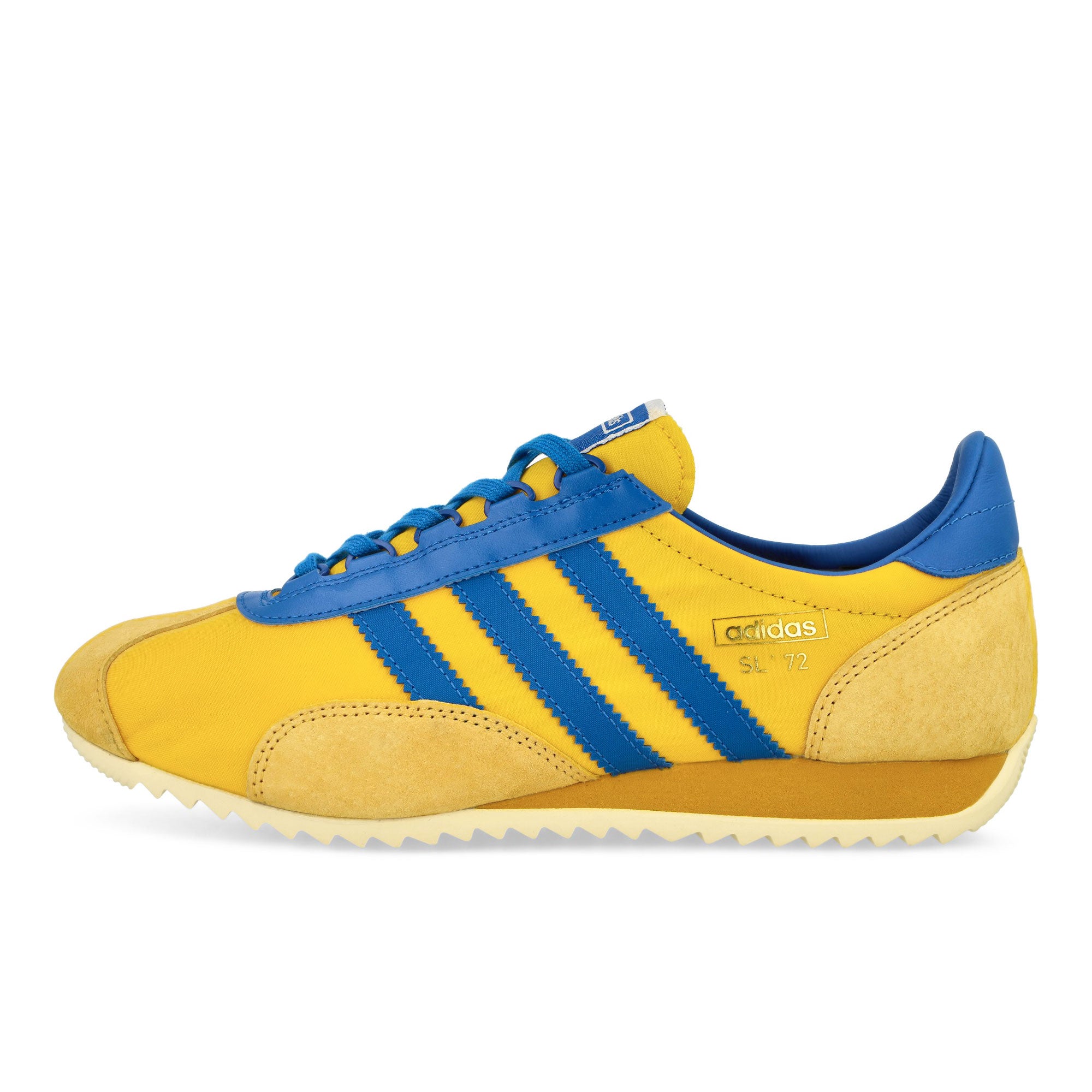 adidas SL 72 PT Bold Gold / Bright Royal / Team Royal Blue Low Top Sneaker JR3638 | Overkill