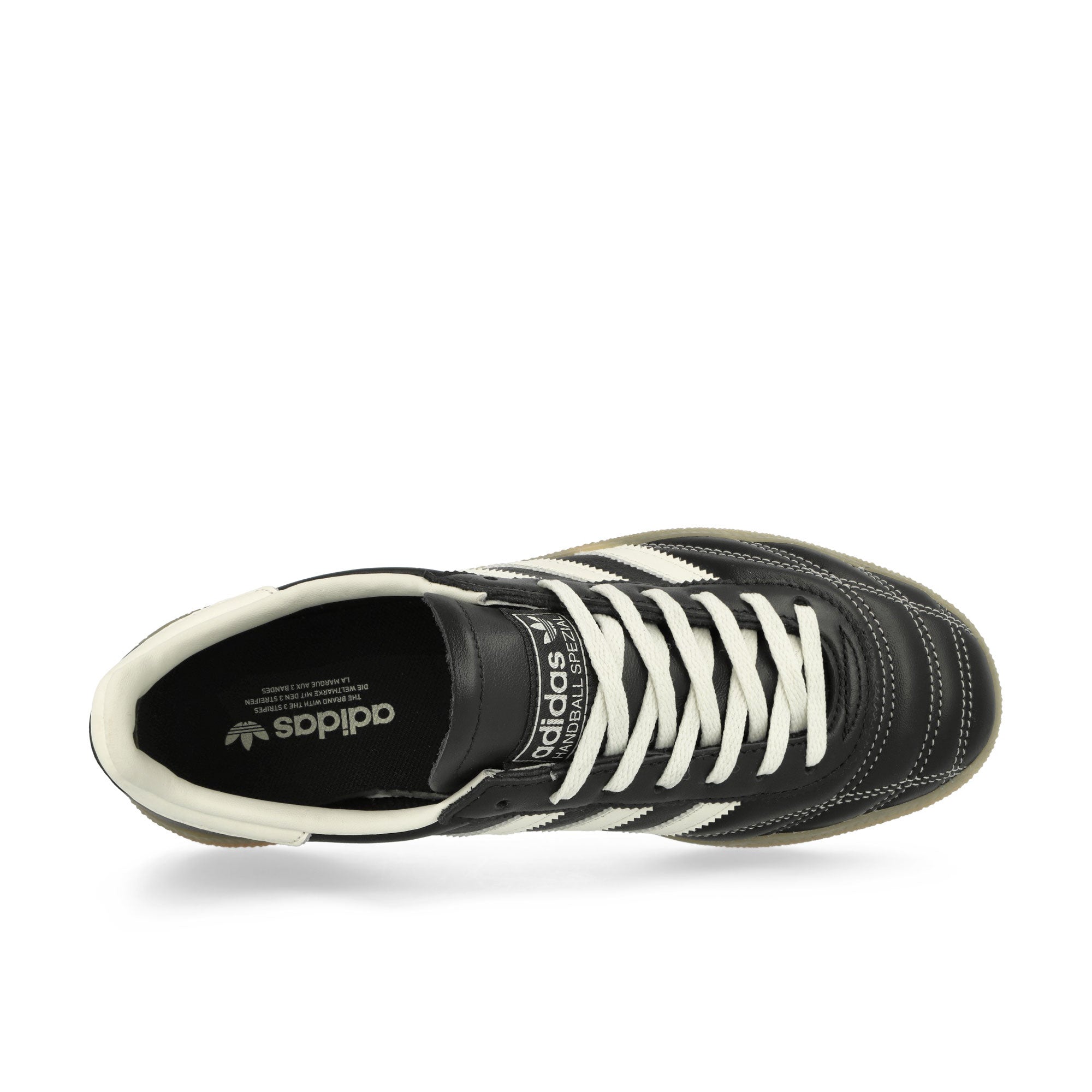 adidas Handball Spezial W Core Black / Off White / Silver Metallic Low Top Sneakers Detailfoto | Overkill