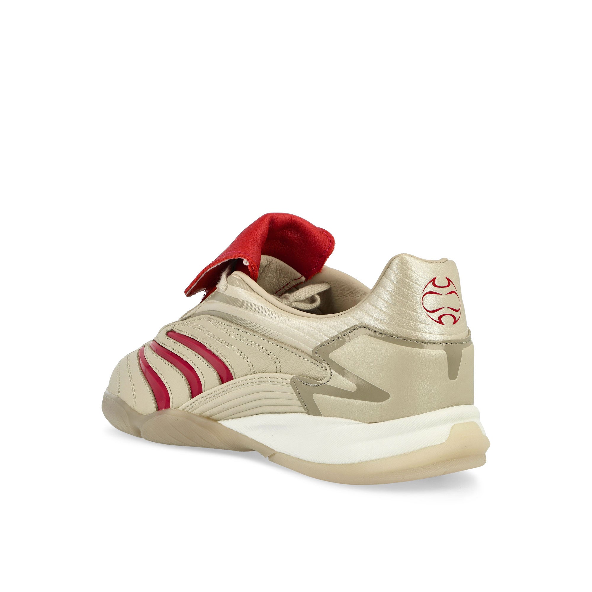 adidas Predator Sala Wonder Alumina / Team Victory Red / Supplier Colour Low Top Sneakers Material | Overkill