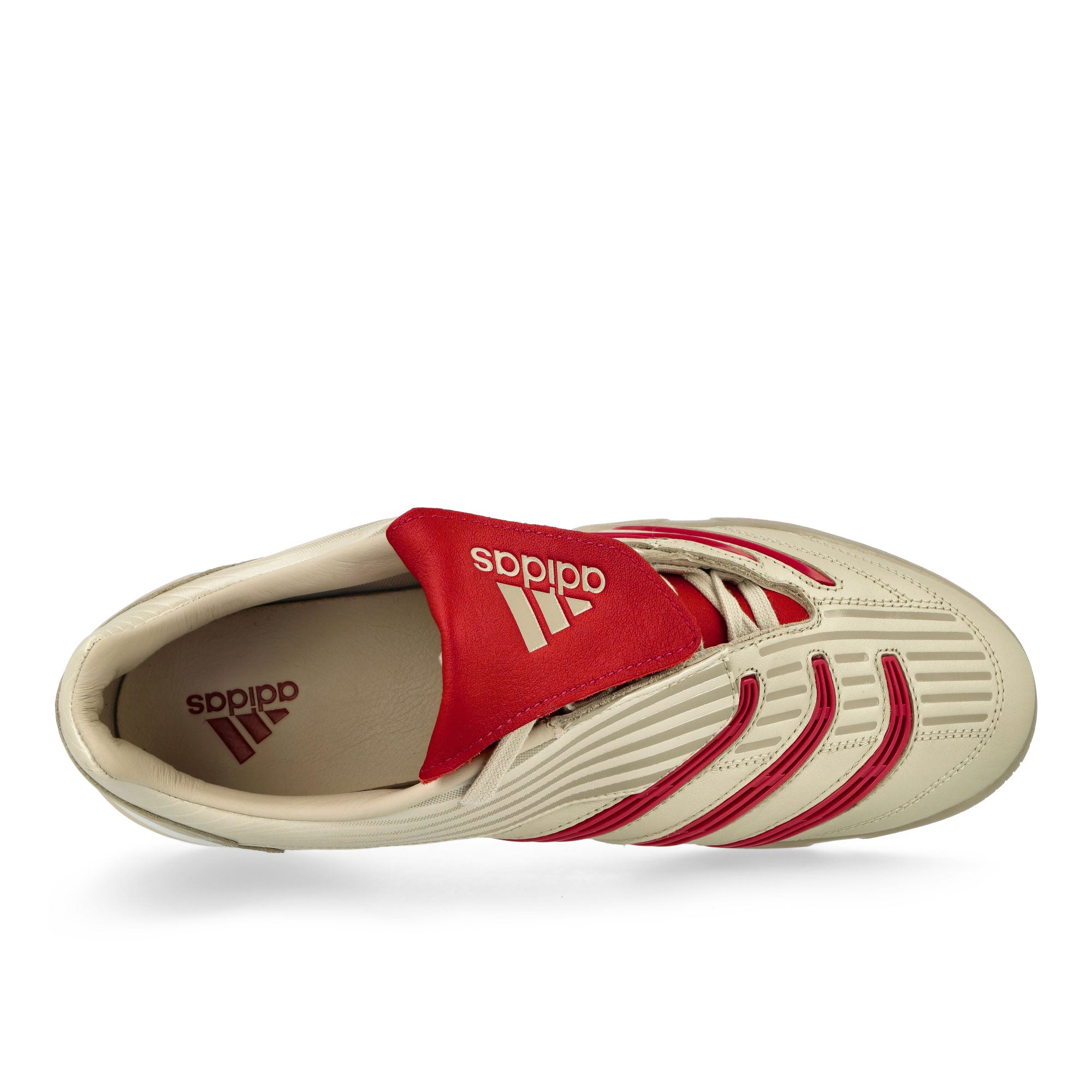 adidas Predator Sala Wonder Alumina / Team Victory Red / Supplier Colour Low Top Sneakers Detailfoto | Overkill