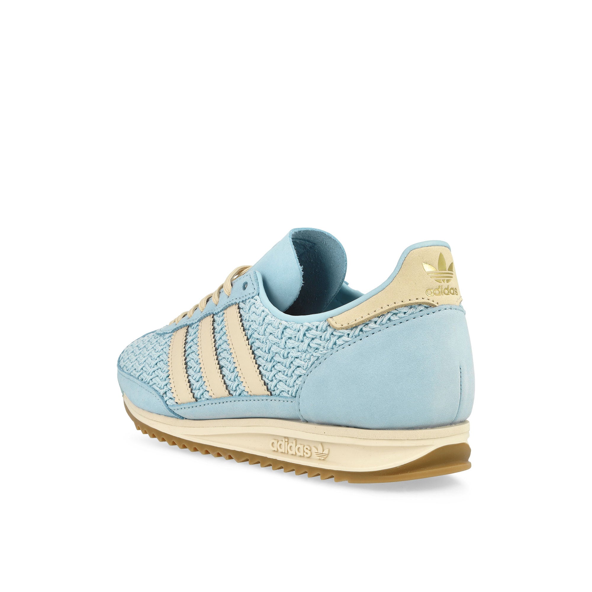 adidas SL 72 OG W Clear Sky / Sand Strata / Cream White Low Top Sneaker JR4230 Material | Overkill