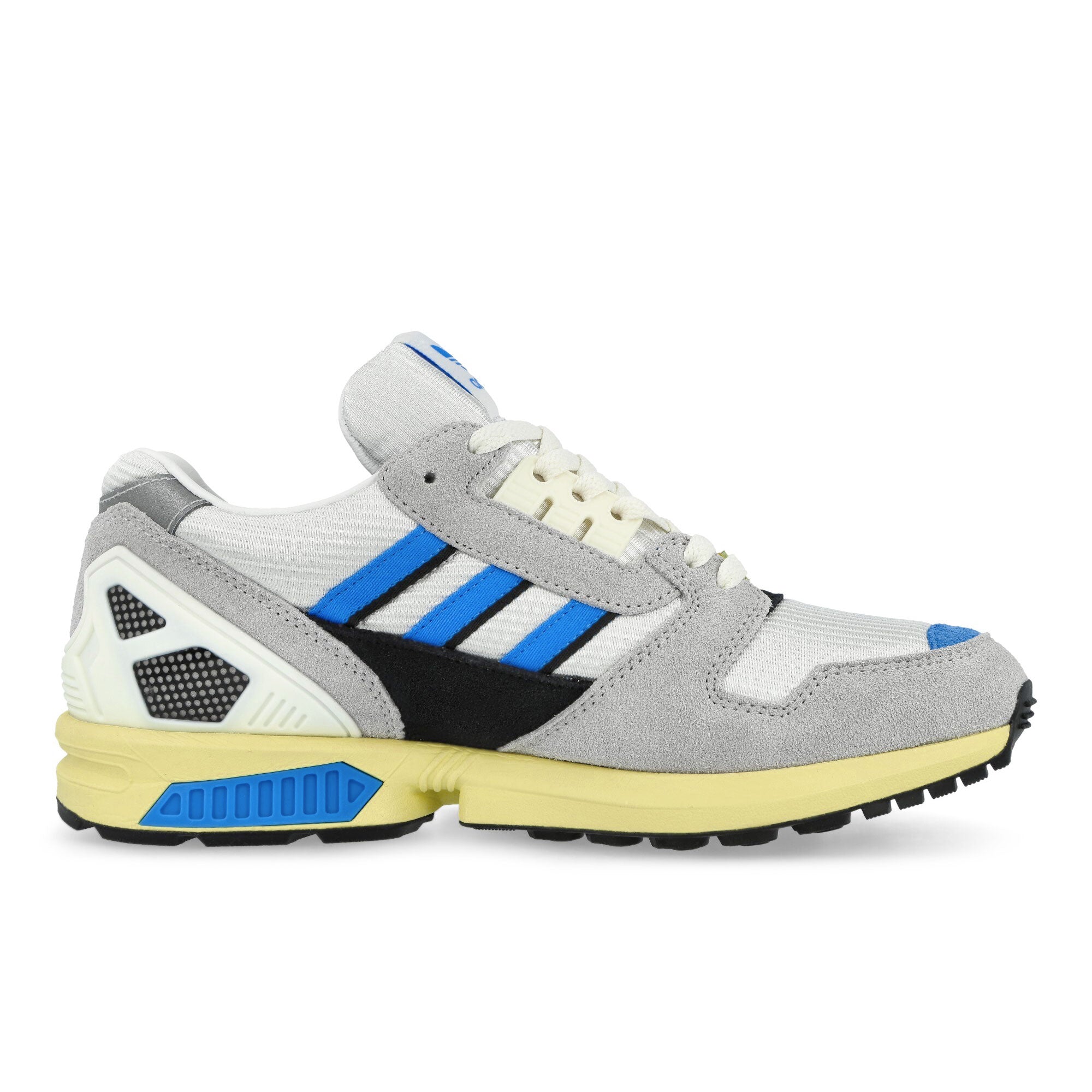 adidas ZX 8000 MIG Footwear White / Lucid Aquamarine / Powder Yellow Low Top Sneakers JR4609 Silhouette | Overkill
